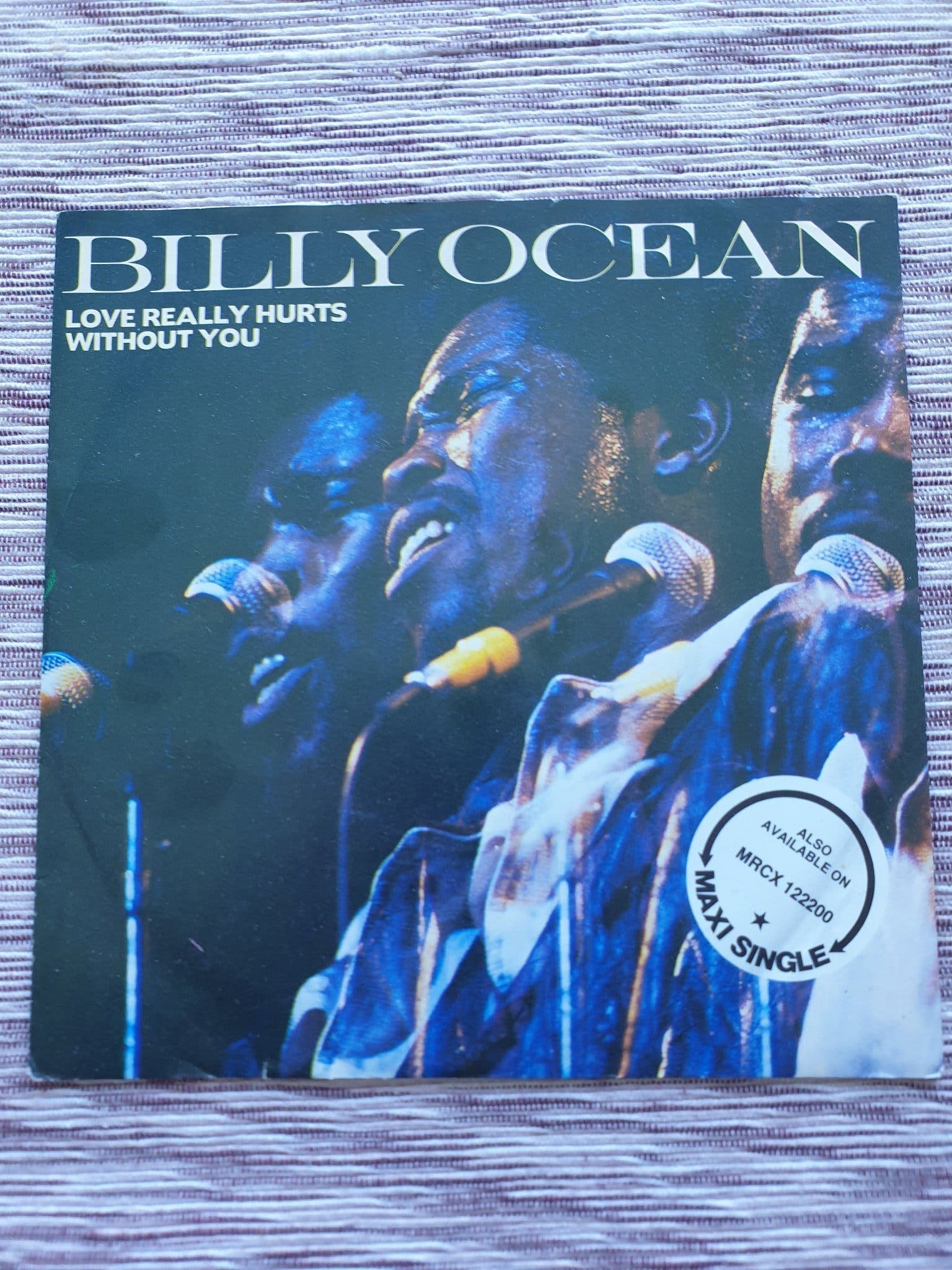 BILLY OCEAN SINGEL LOVE REALLY HURTS WITHOUT YOU 416242506 K p P 