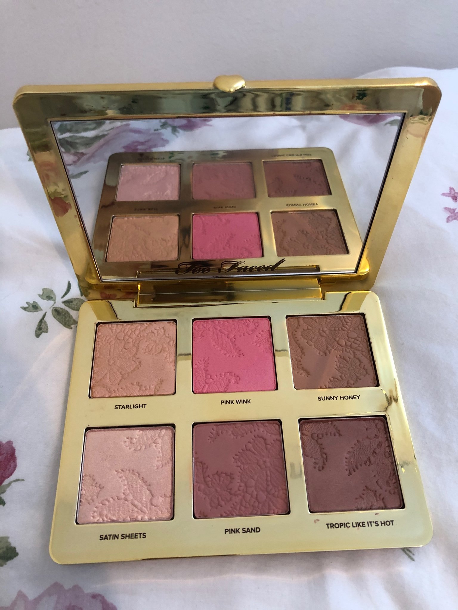 Too faced Natural Face (Highlight, blush and br.. (403790751) ᐈ Köp på Tradera
