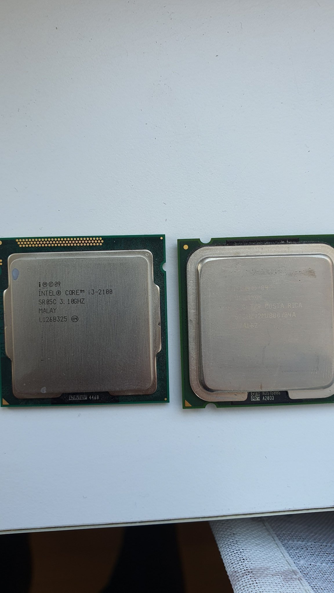 2st processor, intel i3 3.1ghz och pentium 4 3.. (418152023) ᐈ Köp på ...