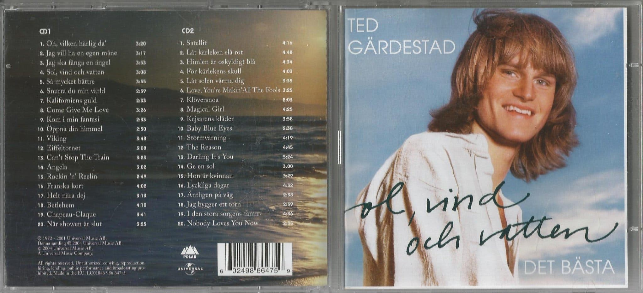 Ted Gärdestad Sol Vind Och Vatten