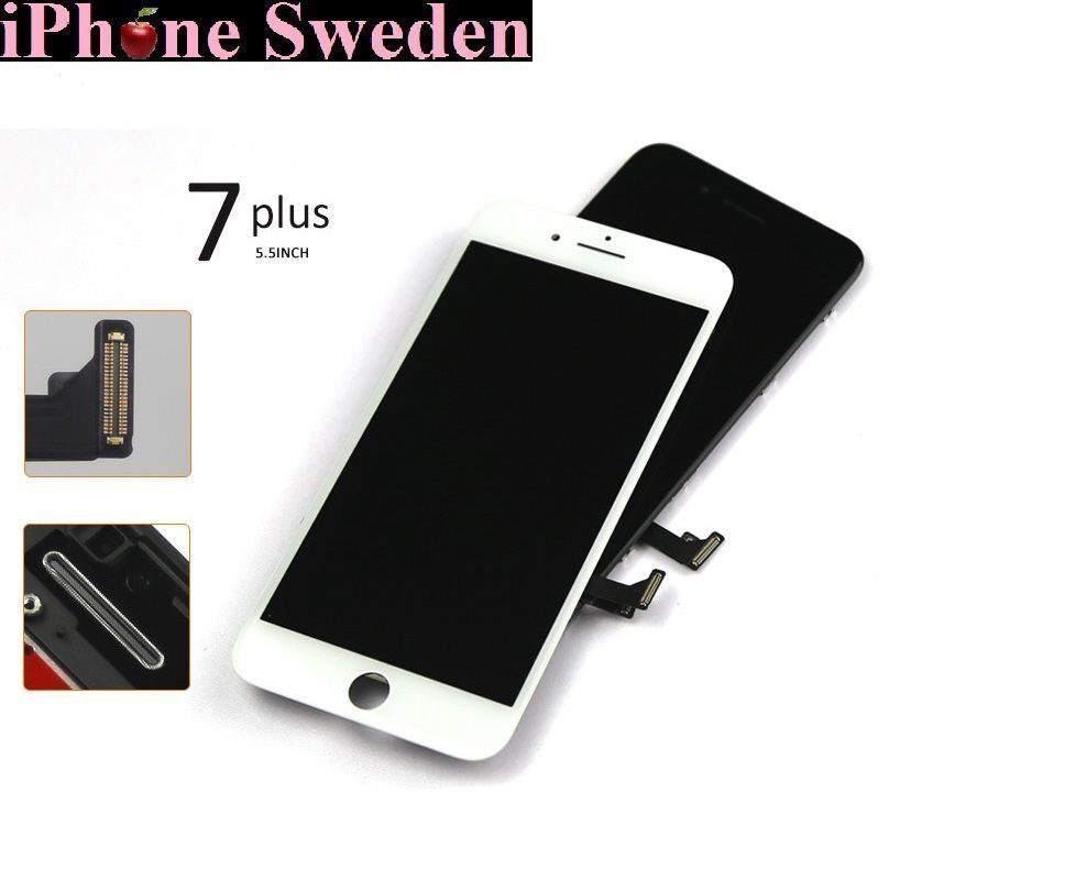 iPhone 7 Plus LCD Display SVART (419571125) ᐈ Köp på Tradera