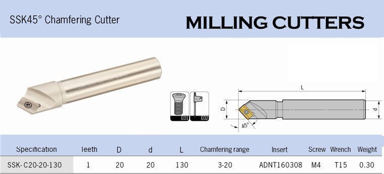 25 mm Försänkare / / / Avfasningsbom med lösa skär. Chamfering tool. aa5d88 25 mm Försänkare / / / Avfasningsbom med lösa skär. Chamfering tool. aa5d88