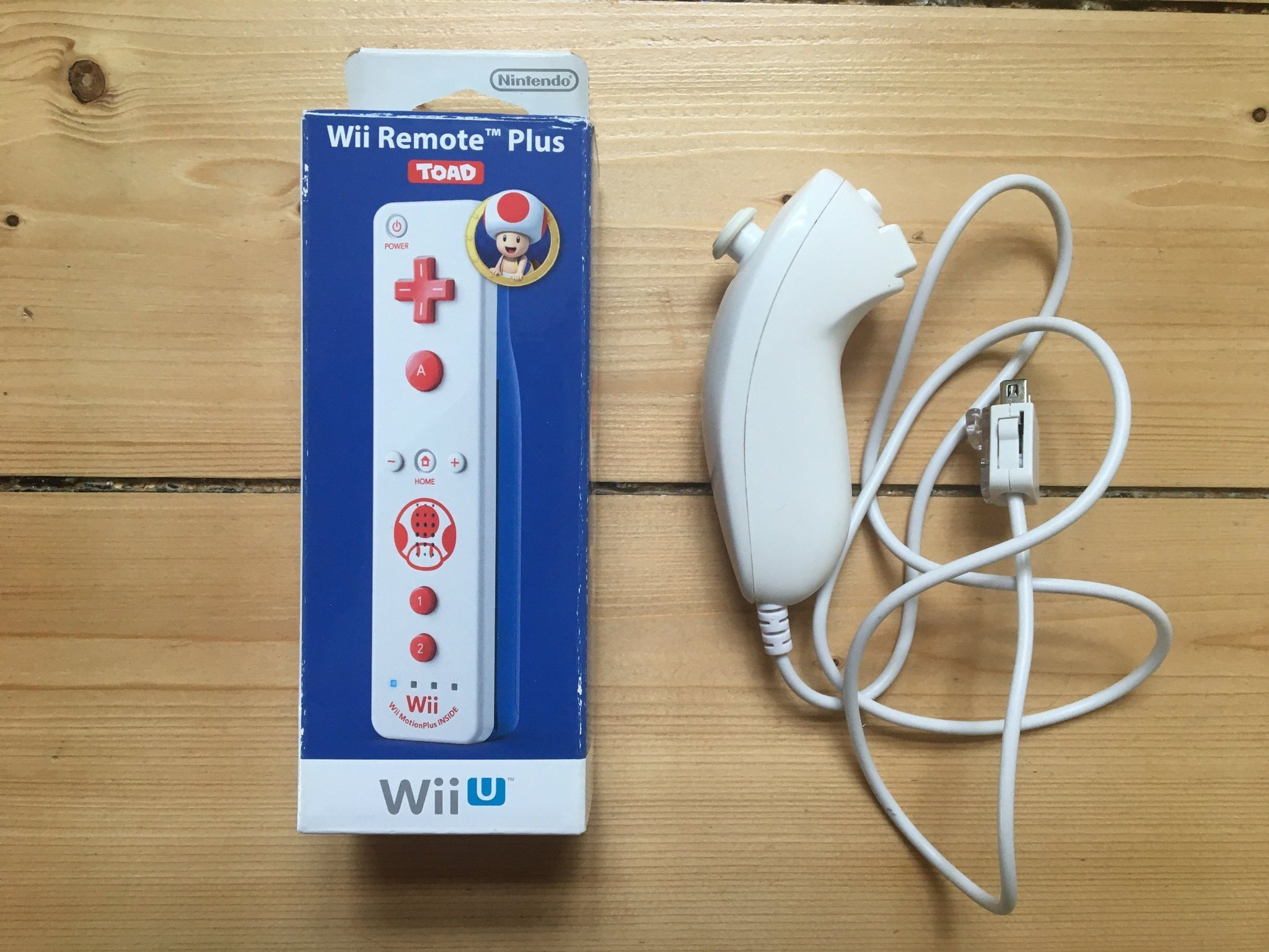 Nintendo Wii Remote med Motion Plus Toad Edit.. (408336530) ᐈ Köp på