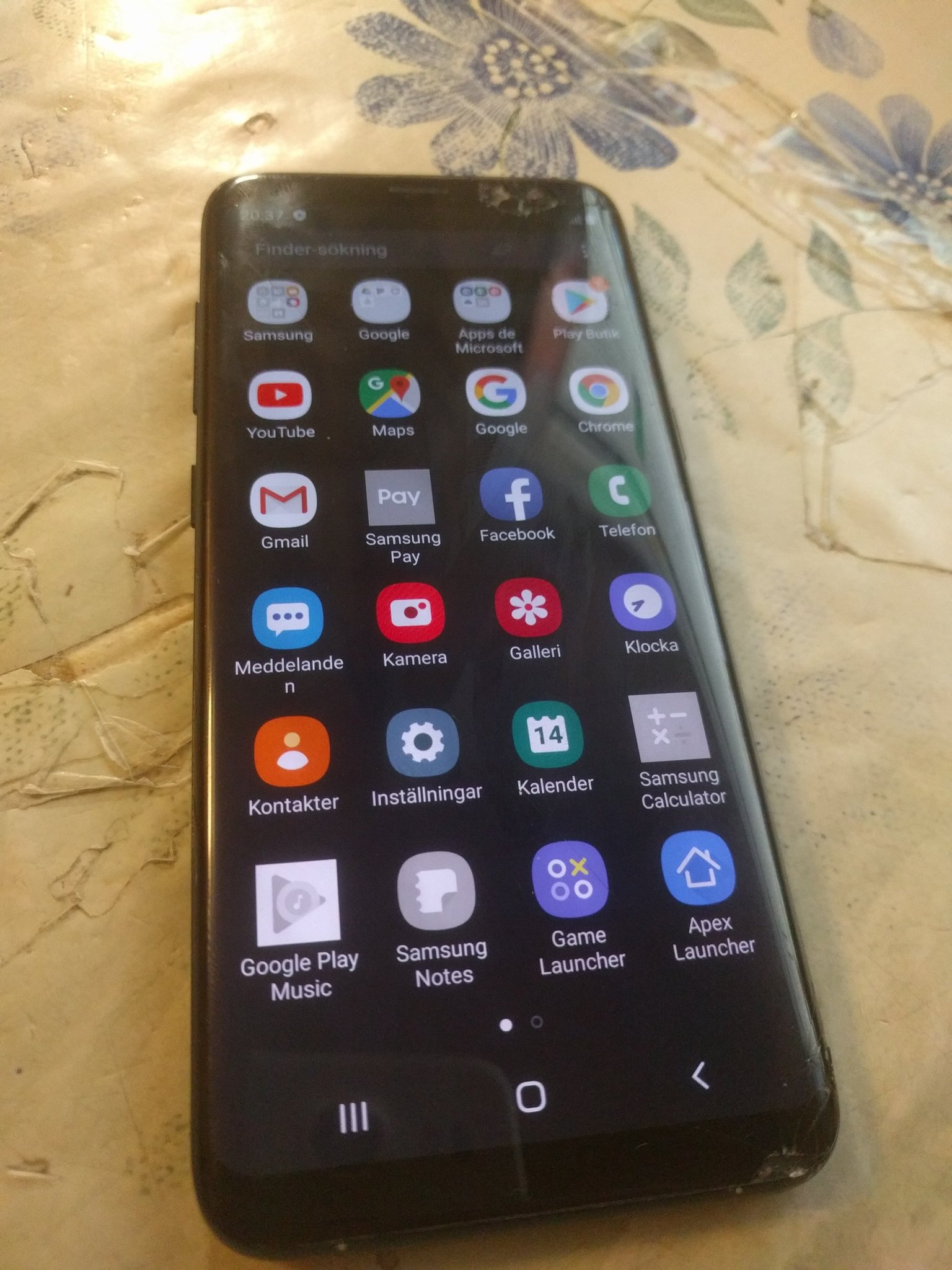Samsung Galaxy S8 Bruksanvisning På Svenska