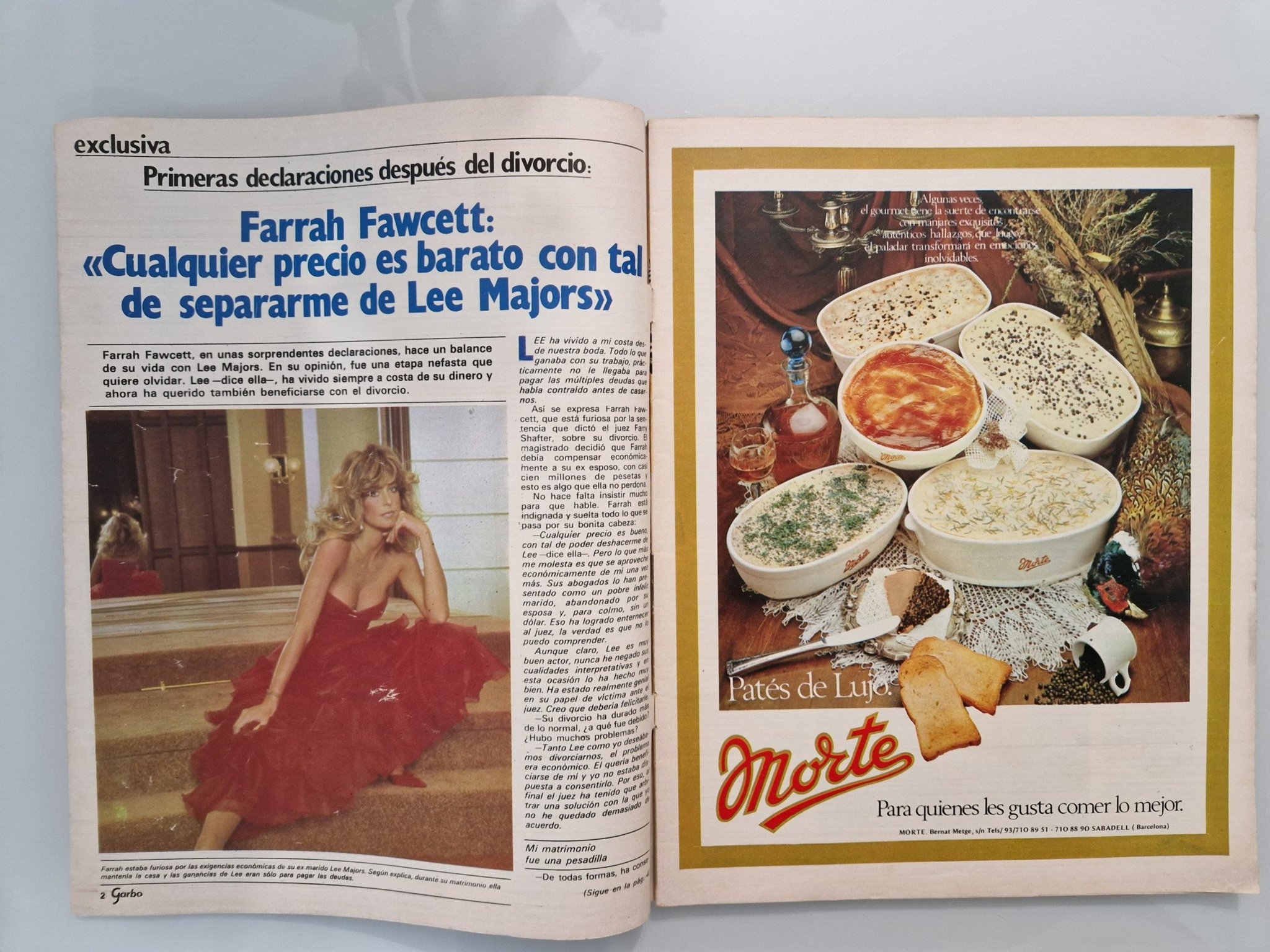 Victoria Principal / Farrah Fawcett Very rare.. Köp på Tradera