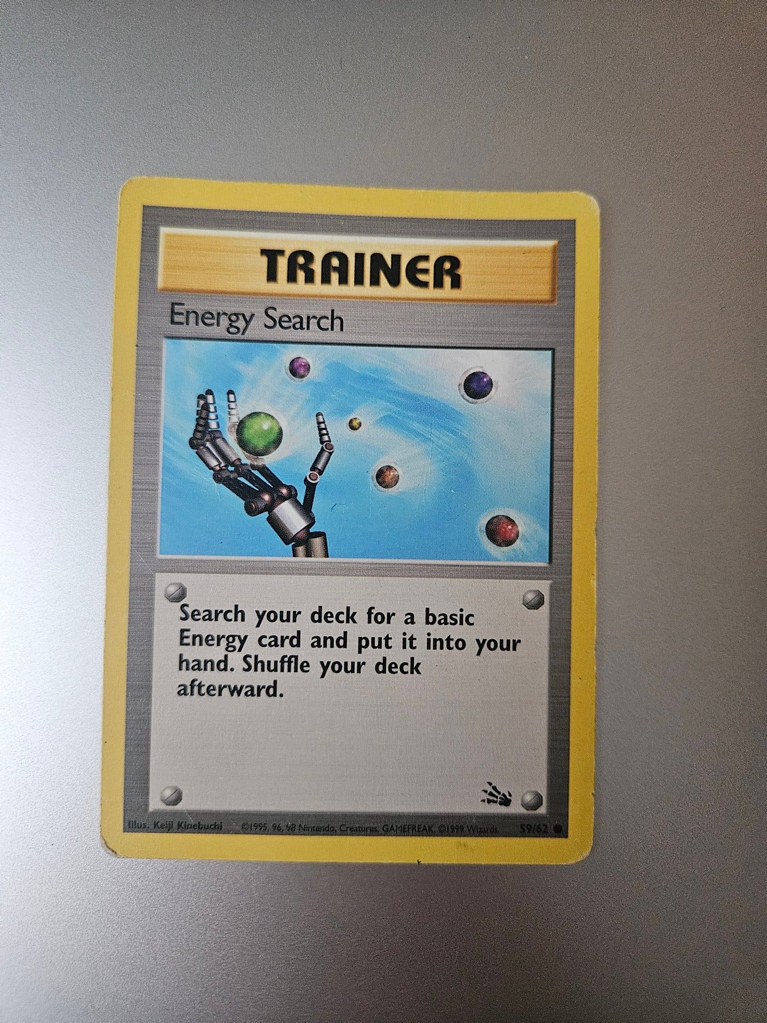 Pokémon - Energy Search - Trainer | Köp på Tradera (712111486)