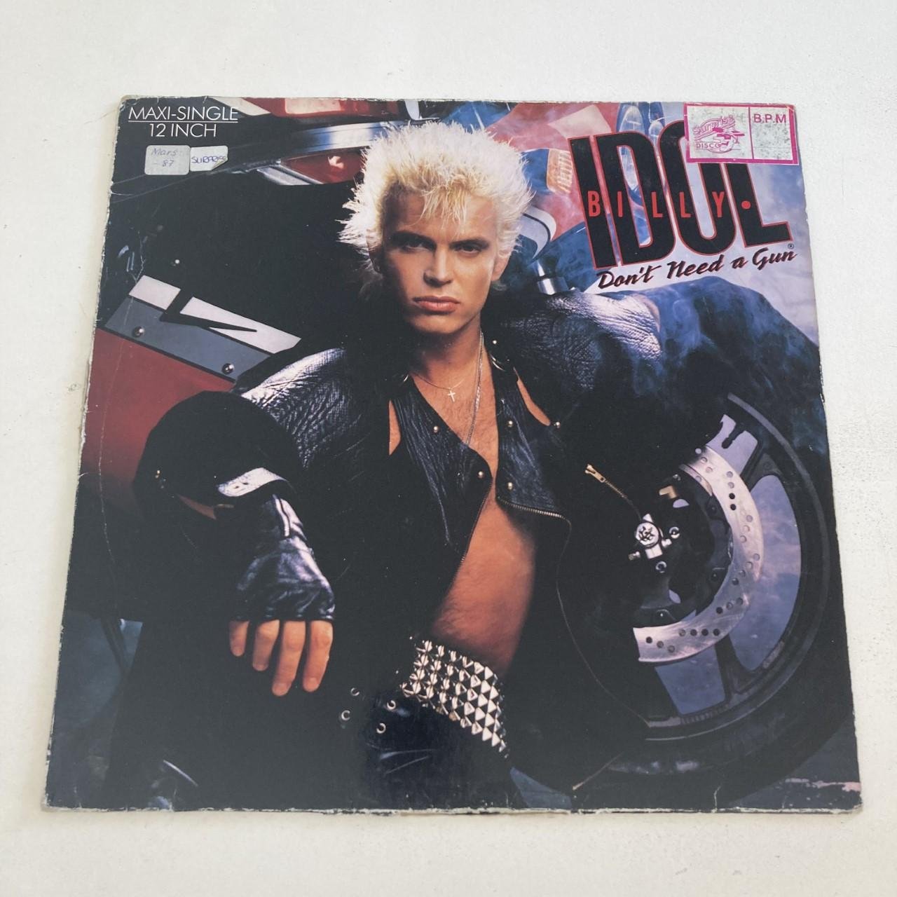 BILLY IDOL DON´T NEED A GUN. (12") Köp på Tradera (586047756)