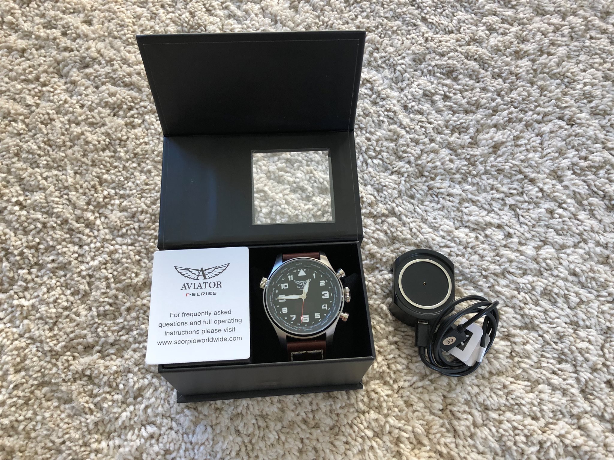 smart watch aviator