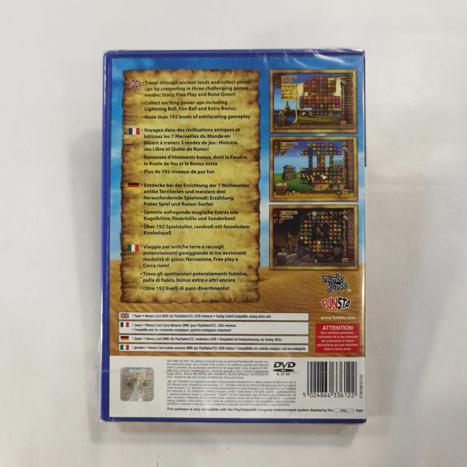 7-wonders-of-the-ancient-world-ps2-new-k-p-p-tradera-583508687