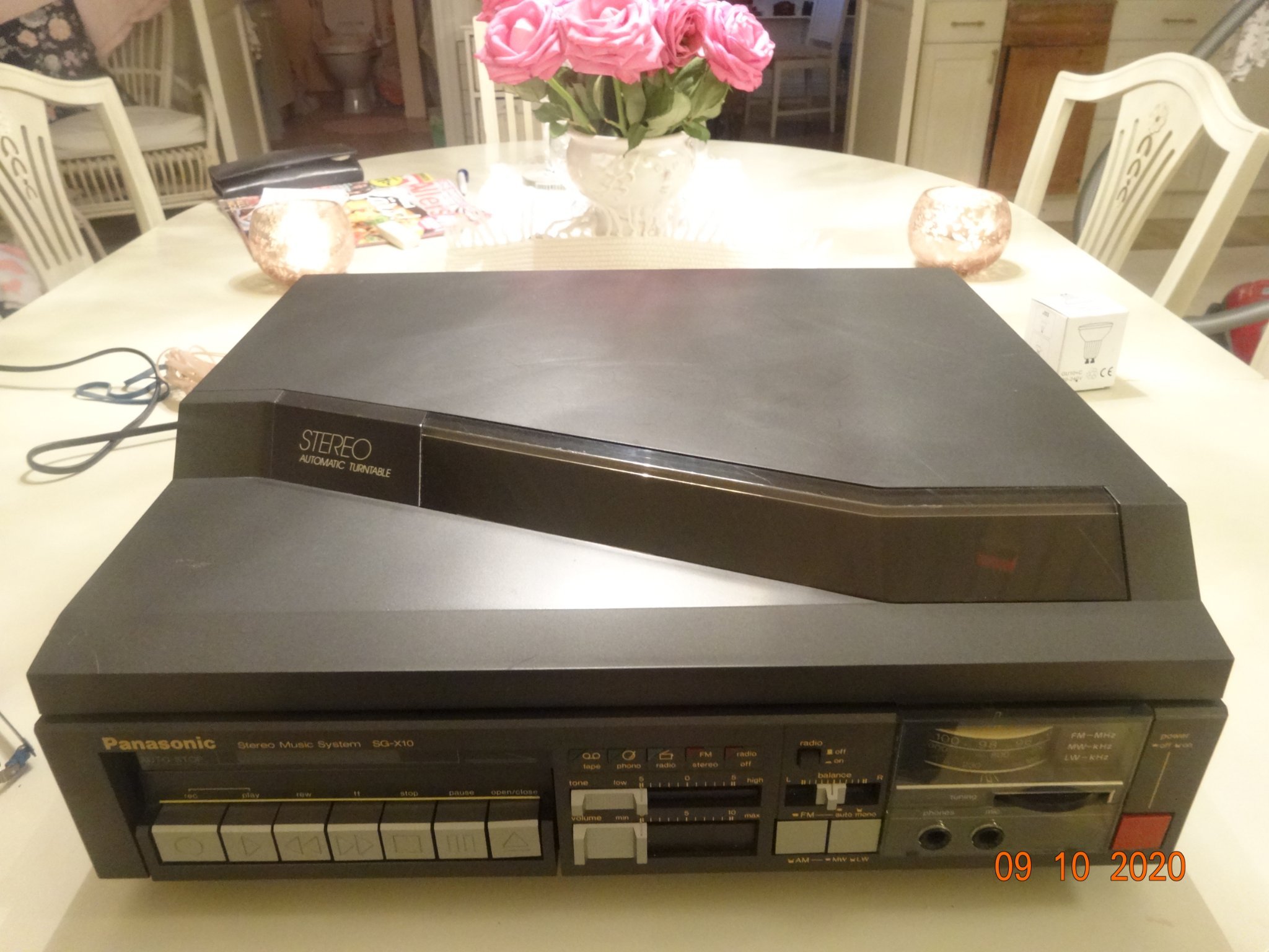 Panasonic SGX10 1985 Vintage Stereo Turntable .. (422196198) ᐈ Köp på