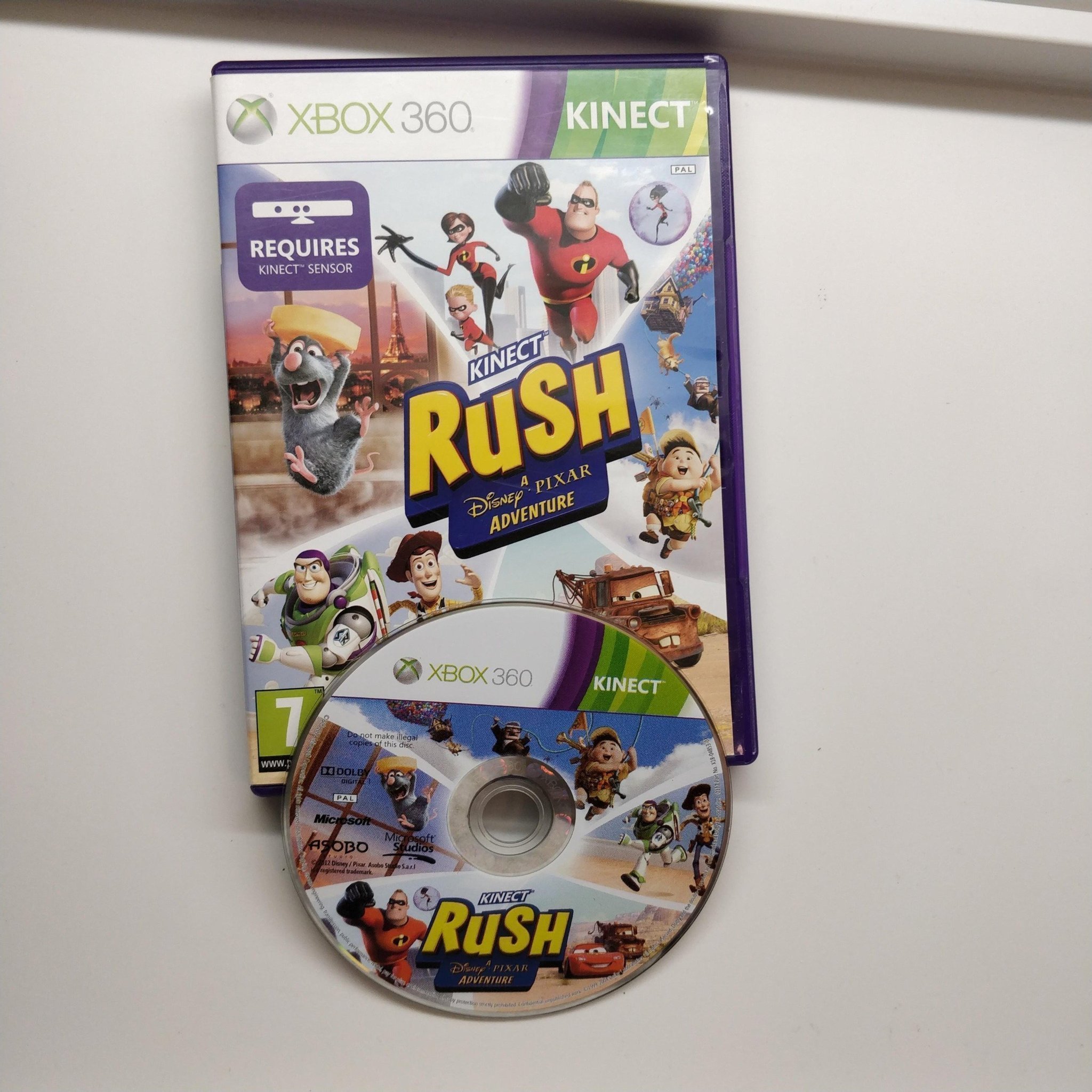 Kinect Rush A Disney Pixar Adventure xbox 360 Köp på Tradera