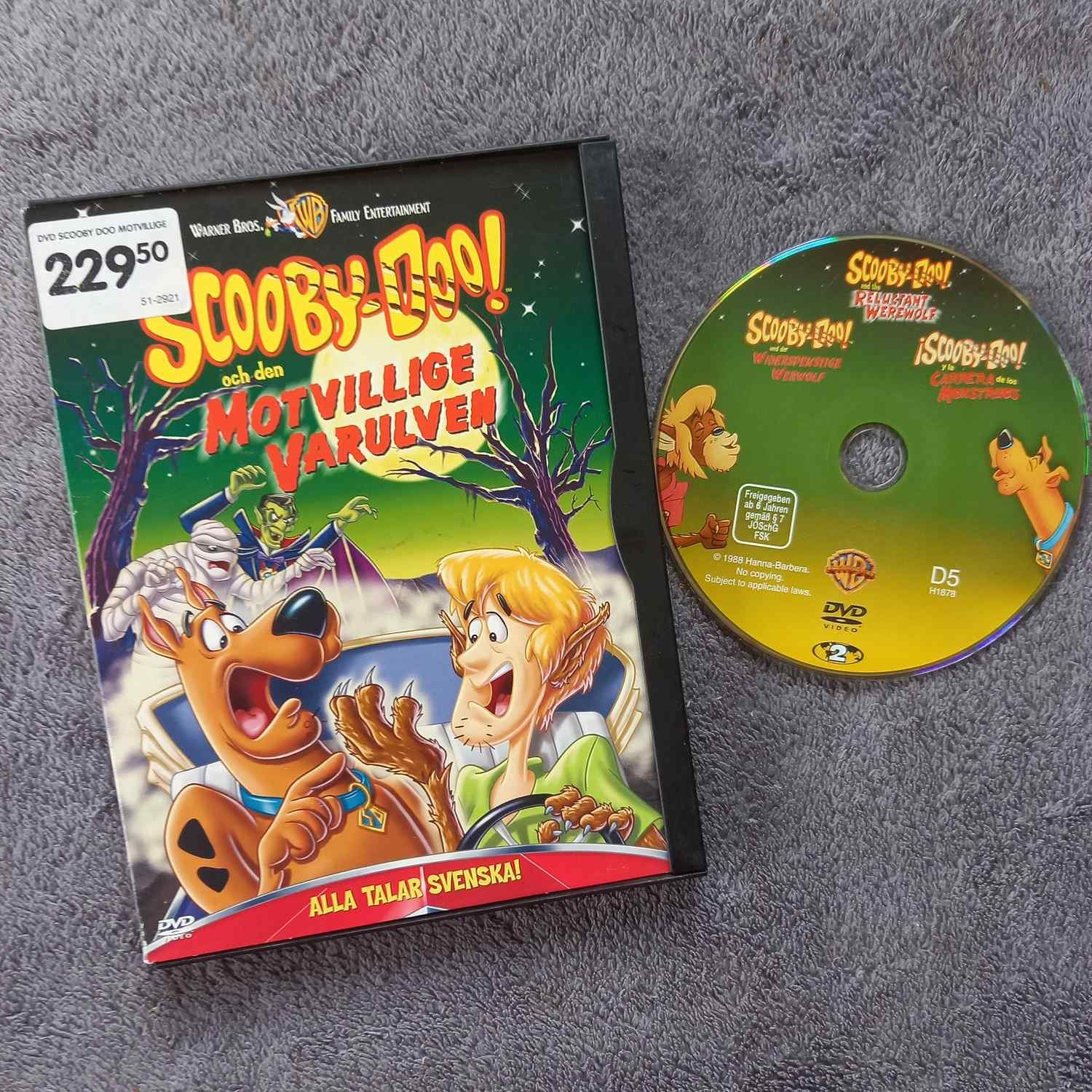 Scooby-Doo och och den motvillige varulven | Sv.. | Köp på Tradera ...