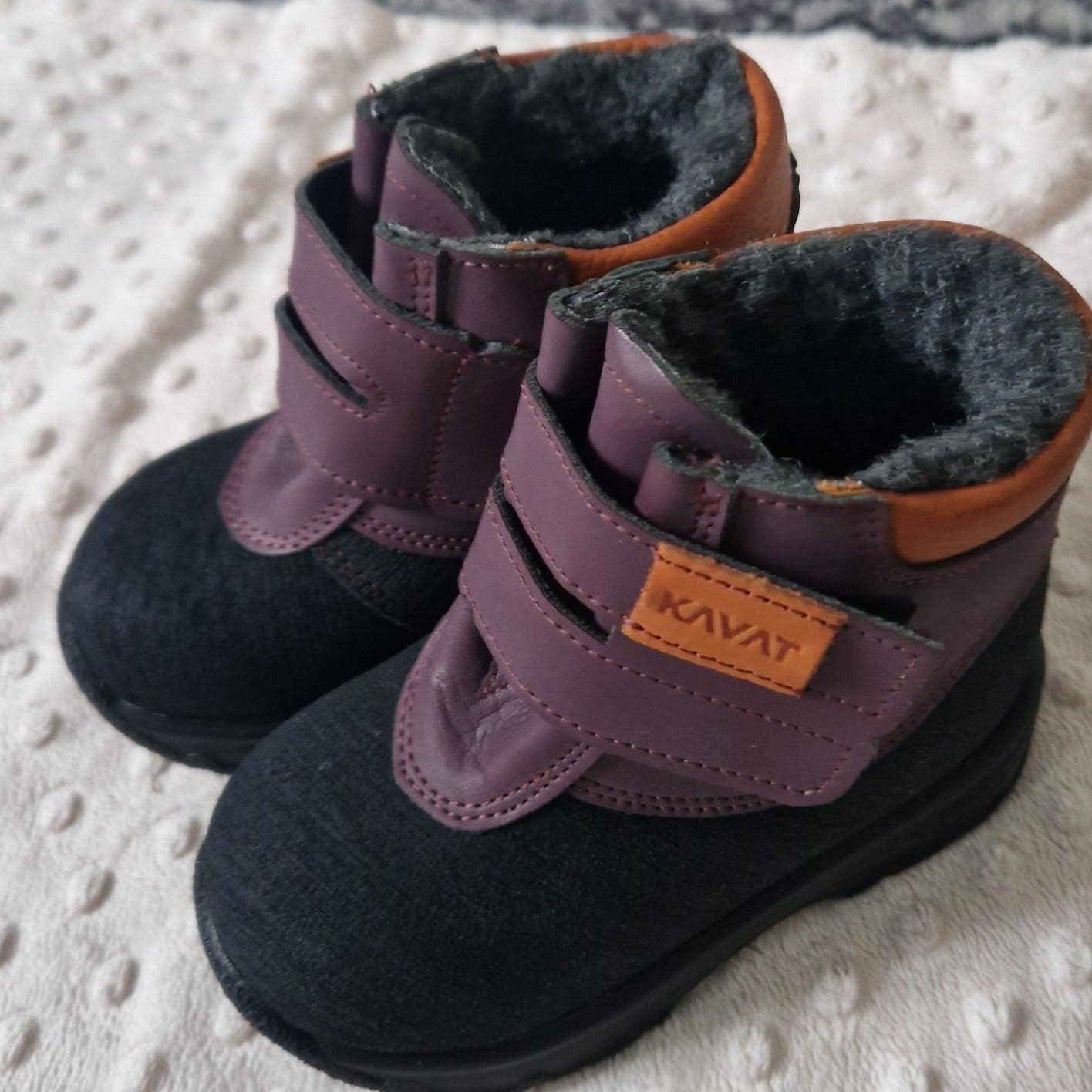 Brandneue Kavat Winterstiefel in Größe 24, Bordeaux