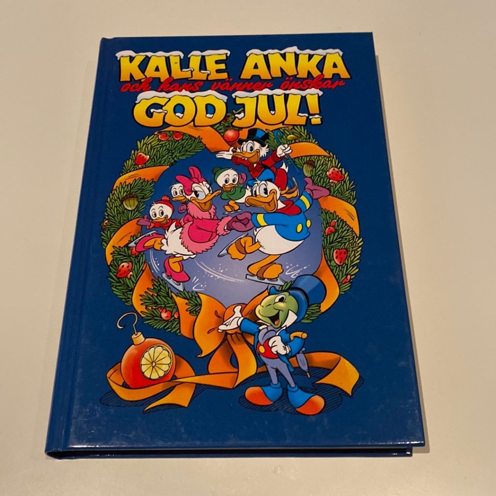 Kalle Anka och hans vänner önskar GOD JUL Bok 7 Köp på Tradera