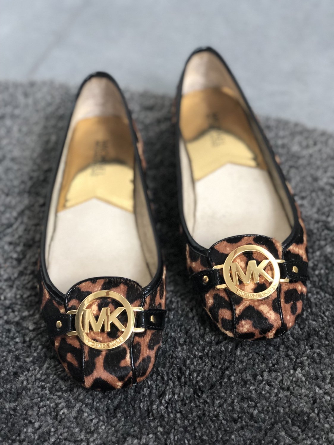 michael kors ballerina leopard