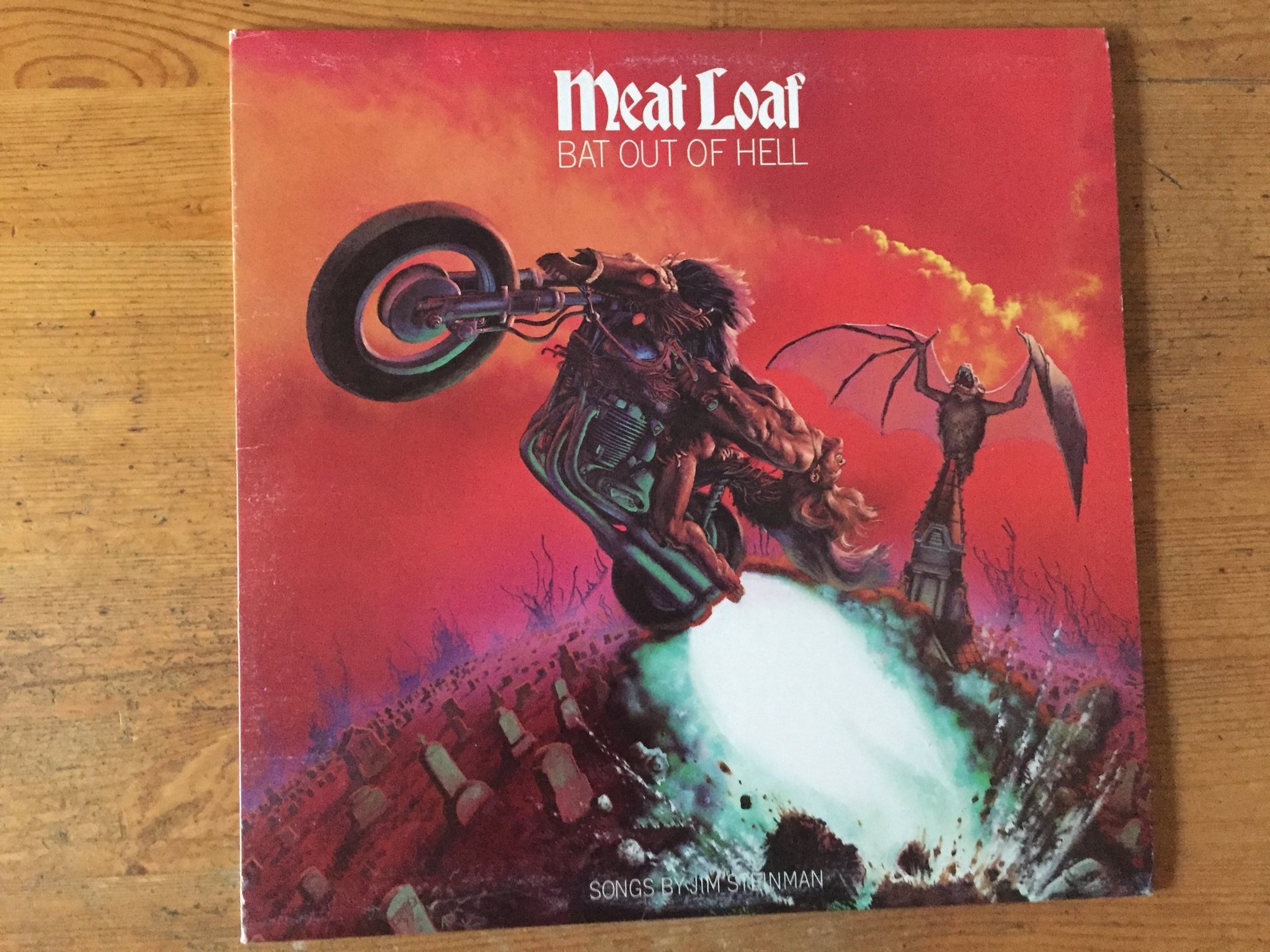 MEAT LOAF BAT OUT OF HELL ( LP) (411407661) ᐈ Köp på Tradera