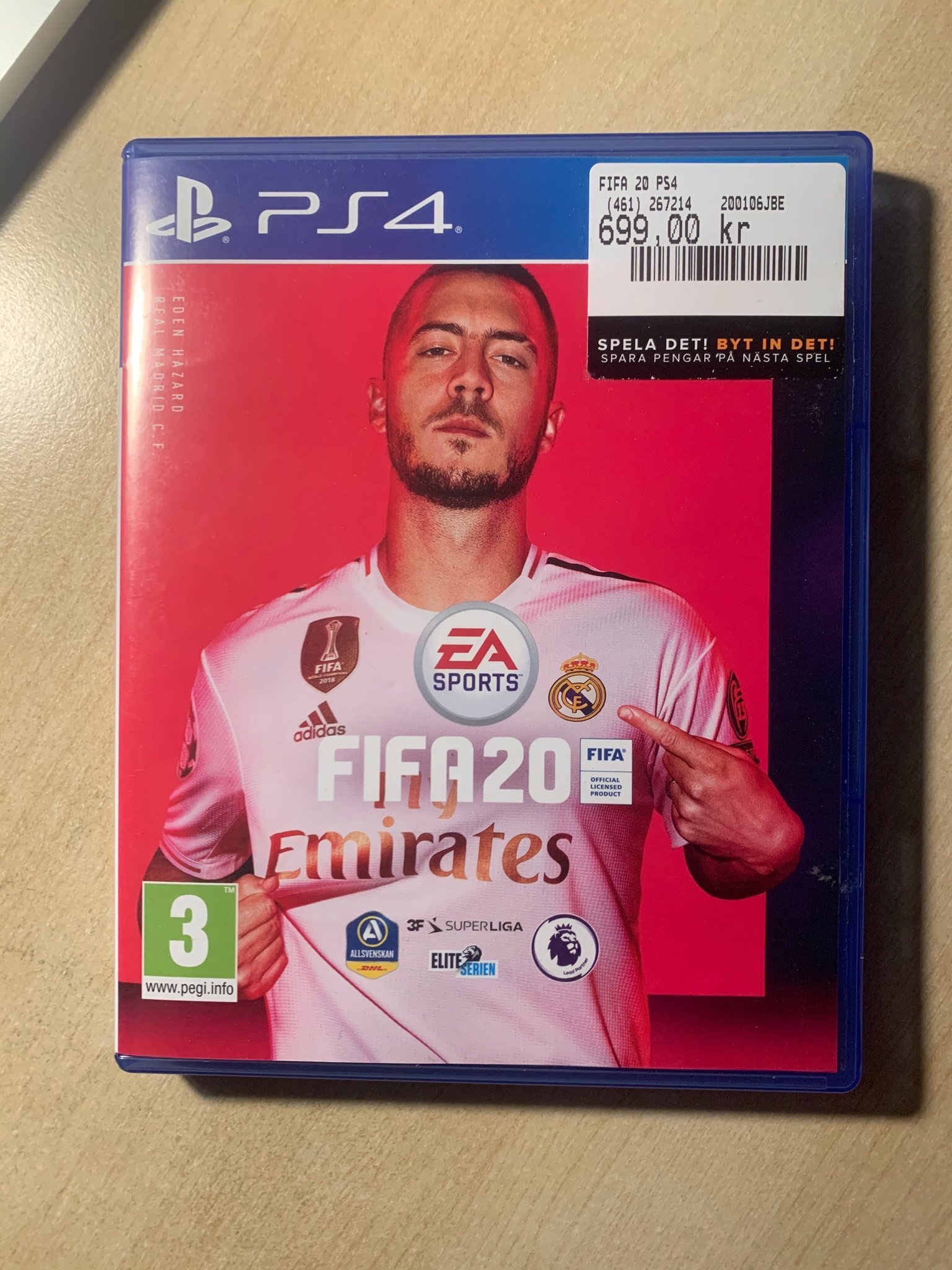 Fifa 2020 PS4 med kvitto (405083041) ᐈ Köp på Tradera
