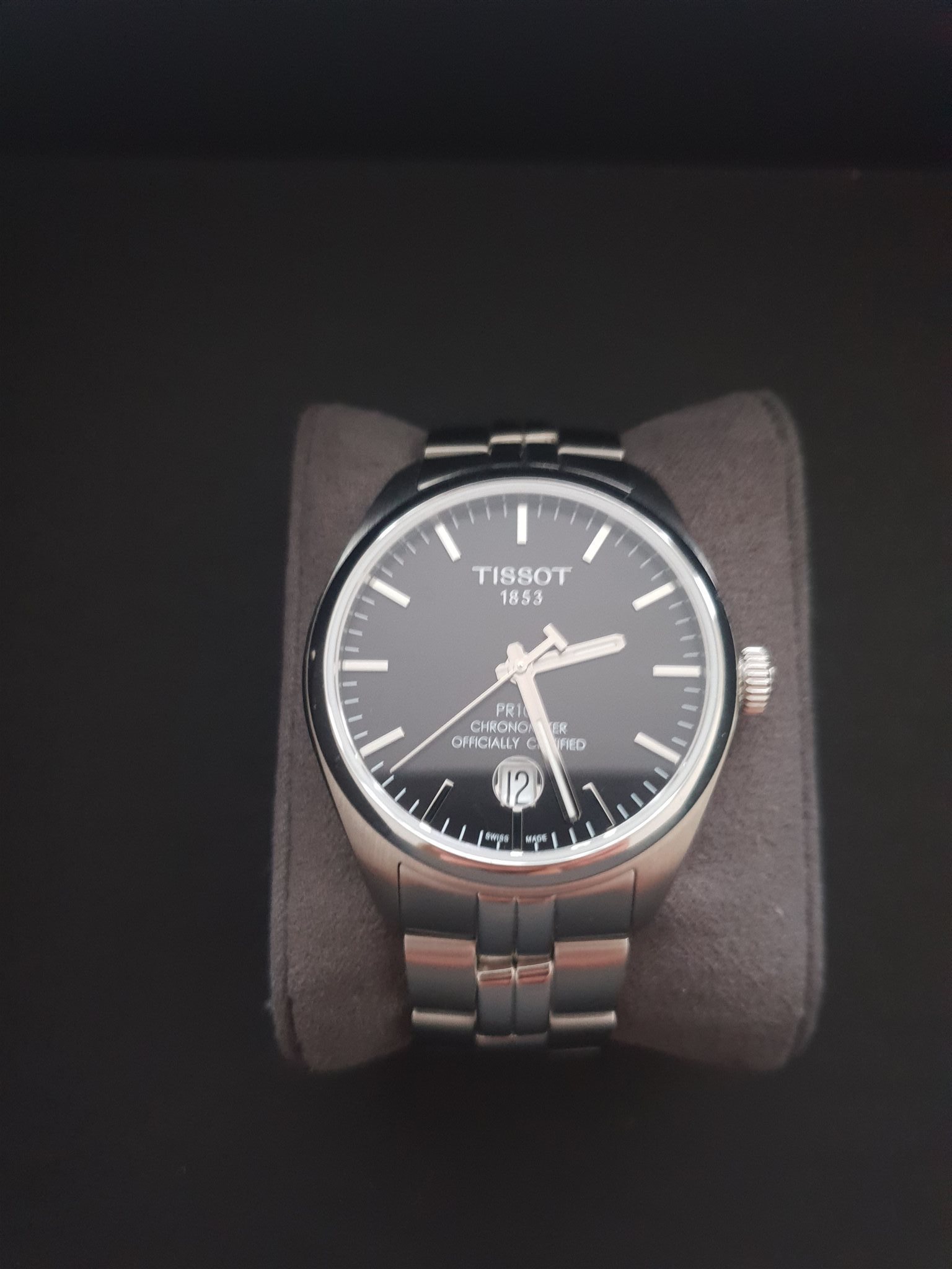 Tissot PR 100 Powermatic 80 COSC (336269427) ᐈ Köp på Tradera