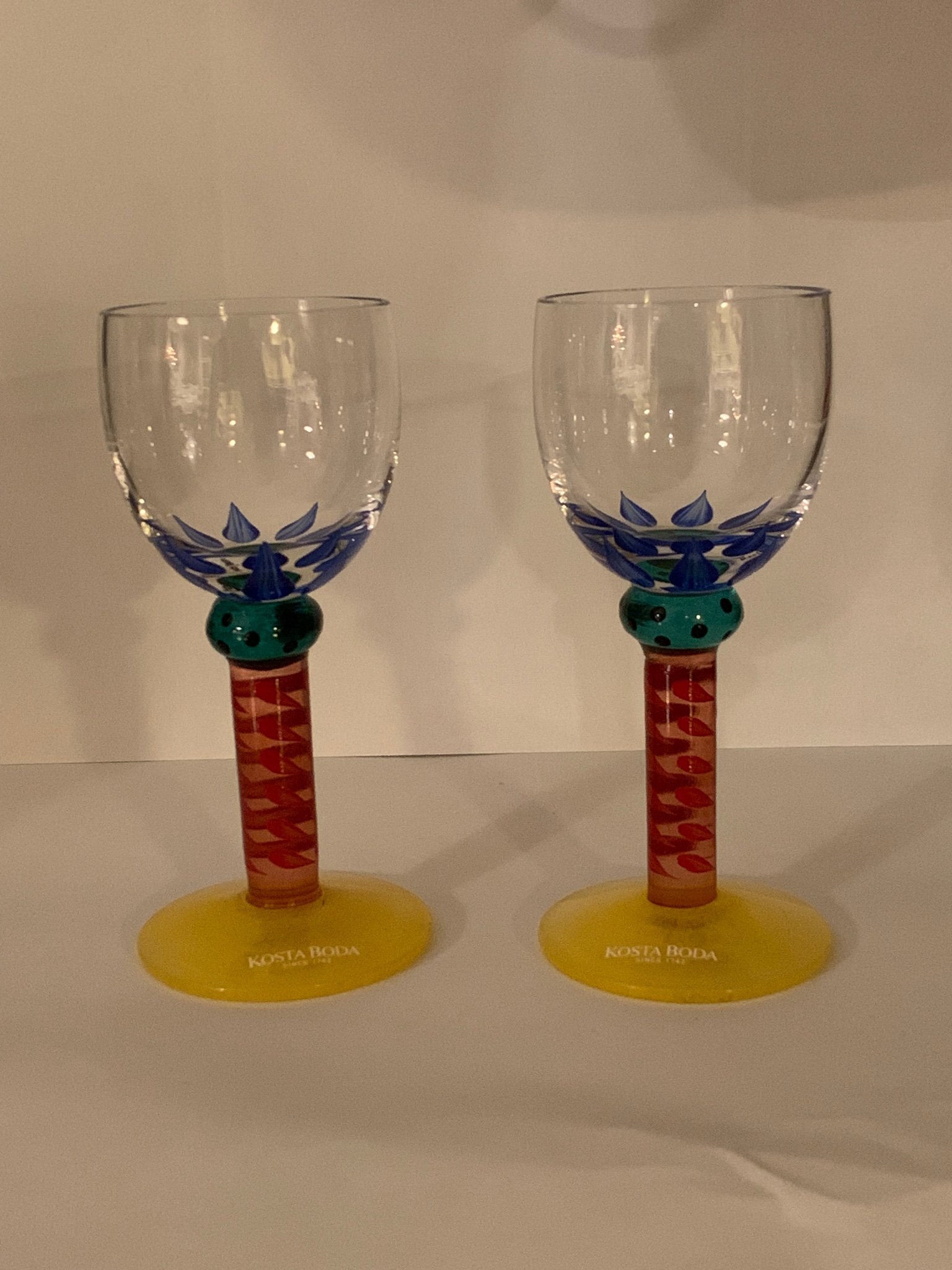 Se produkter som liknar 1 par Kosta Boda palm tree Ke.. på Tradera