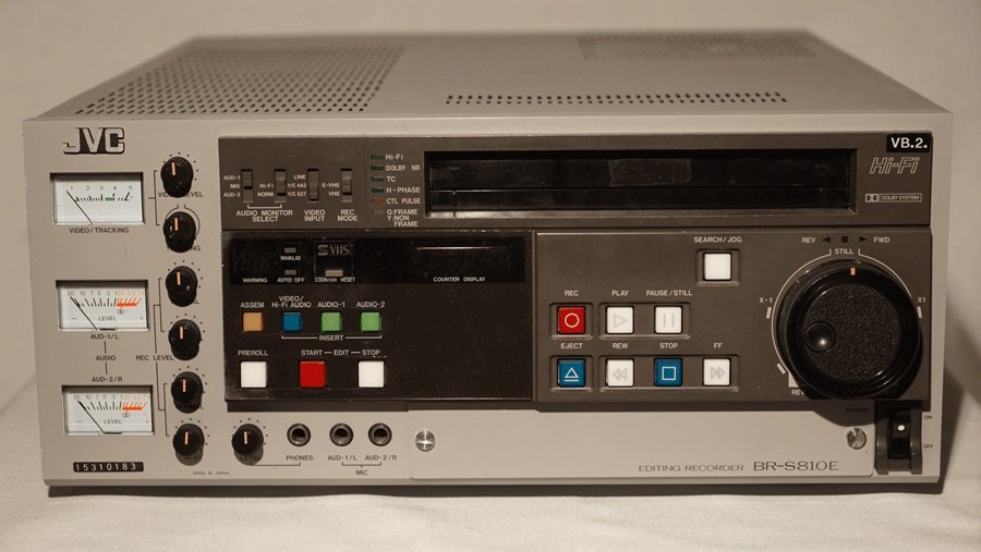 JVC BRS810E Professional video SVHS & VHS rec.. (421944054) ᐈ Köp på