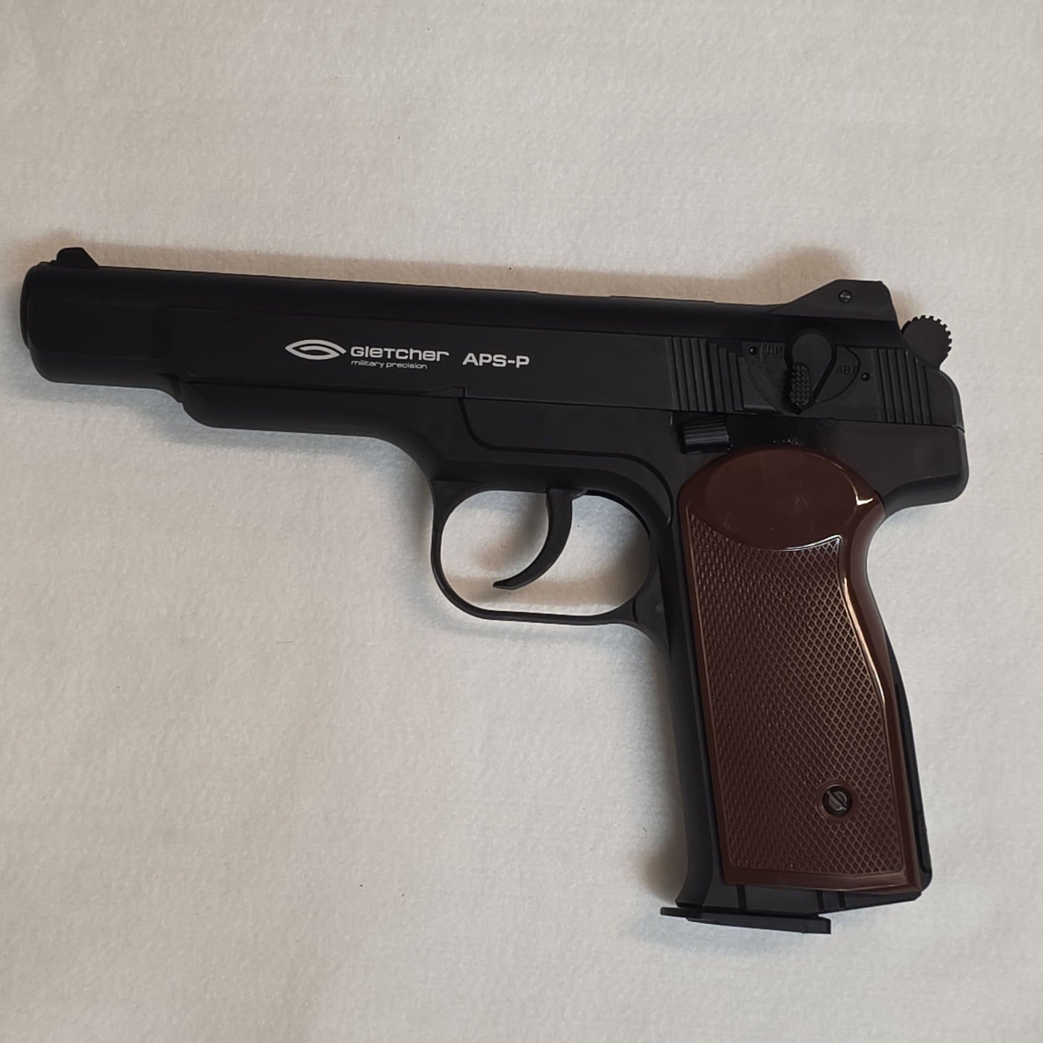 Gletcher Stechkin APS-P luftpistol 4,5 mm | Köp på Tradera (757412832)