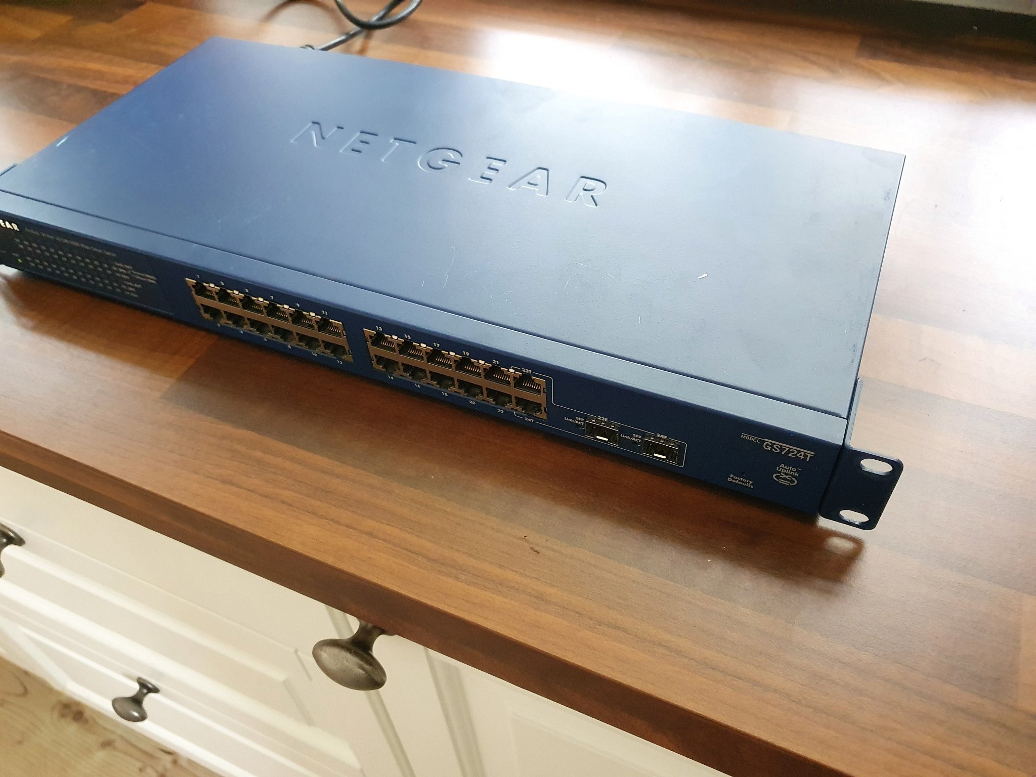 Netgear GS724T v2 24port Gigabitswitch (423197723) ᐈ Köp på Tradera