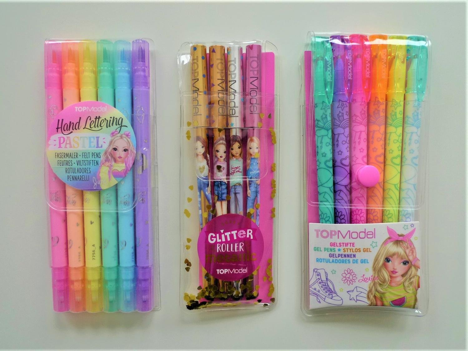 Topmodel Glitter Roller Metallic + Top m.. (453455080) midheim på Tradera