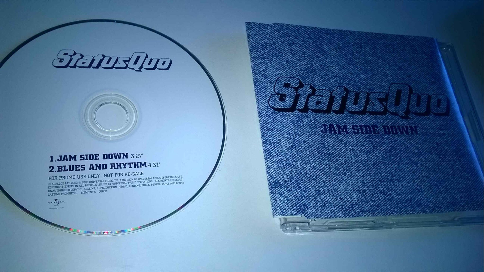 Status Quo Jam Side Down, CD, Single, rare! (247997343) ᐈ Köp på Tradera