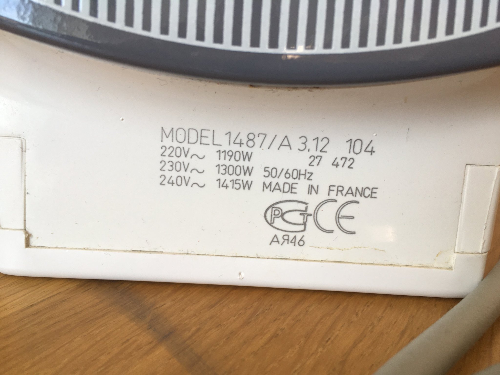 Tefal Supergliss 10 - Äldre fungerande modell | Köp på Tradera (600975700)