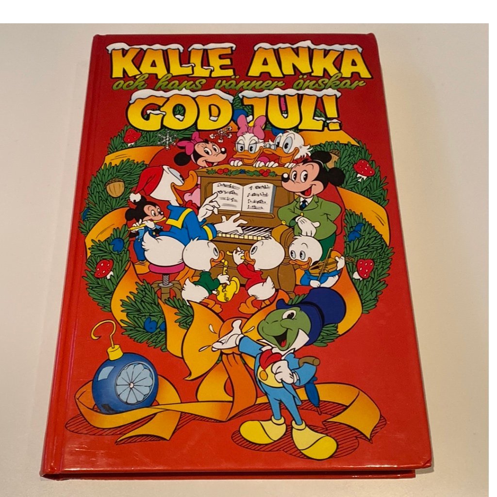 Kalle Anka och hans vänner önskar GOD JUL Bok 2 Köp på Tradera