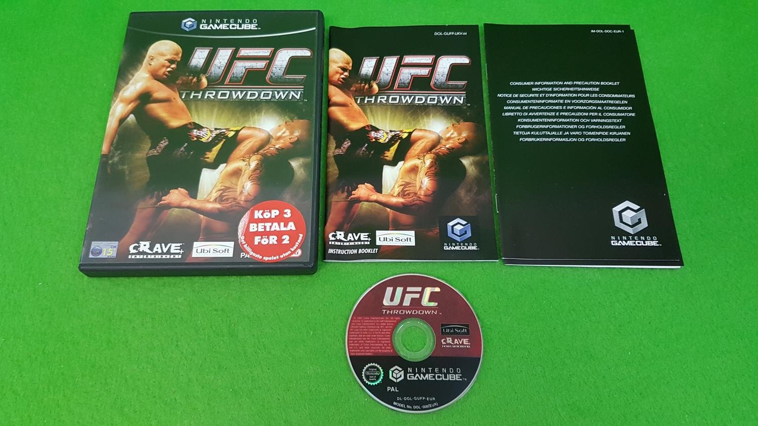 UFC Throwdown KOMPLETT Gamecube Nintendo.. (406640440) ᐈ SpelHem på Tradera