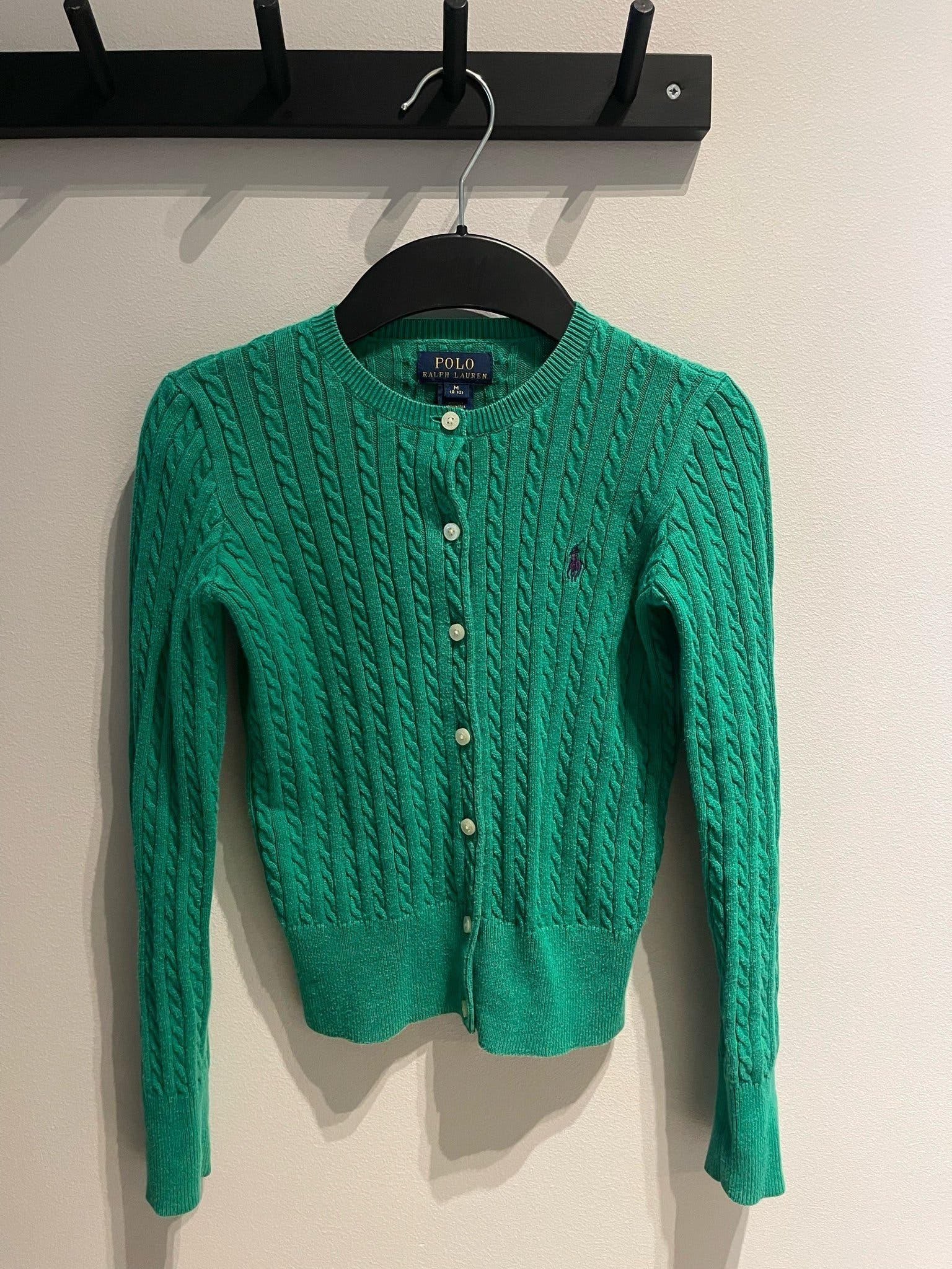 Se produkter som liknar Polo Ralph Lauren grön kofta,.. på Tradera ...