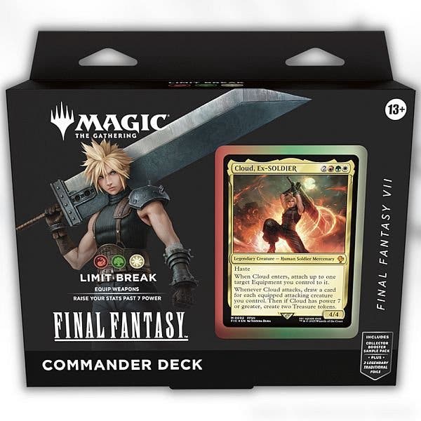 Magic: The Gathering Final Fantasy VII Commander Deck Limit Break