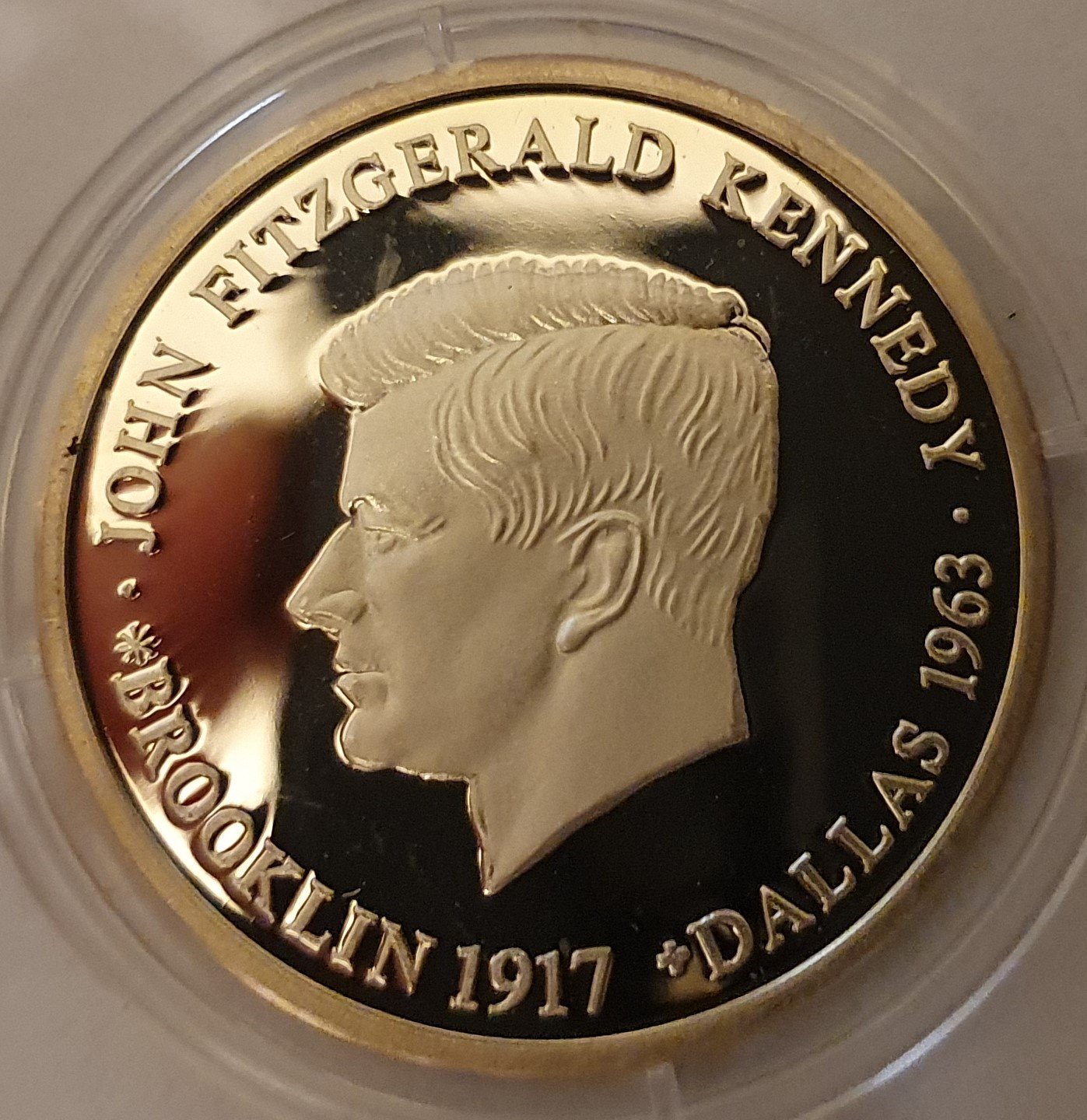 Tyskland. President John F Kennedy Key dates Silver Proof DC