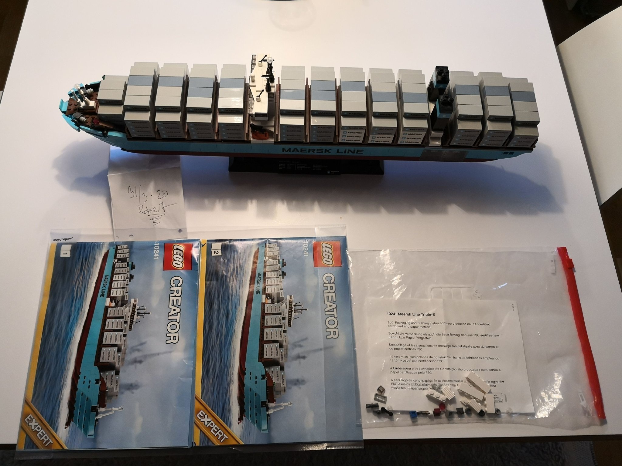 LEGO Maersk Line TripleE 10241 (405740356) ᐈ Köp på Tradera
