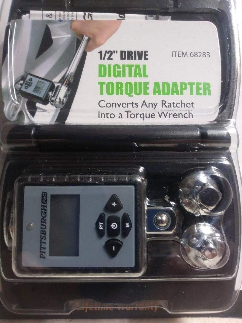 Pittsburgh Pro 1/2" Drive Digital Torque Adapter | Köp på Tradera ...