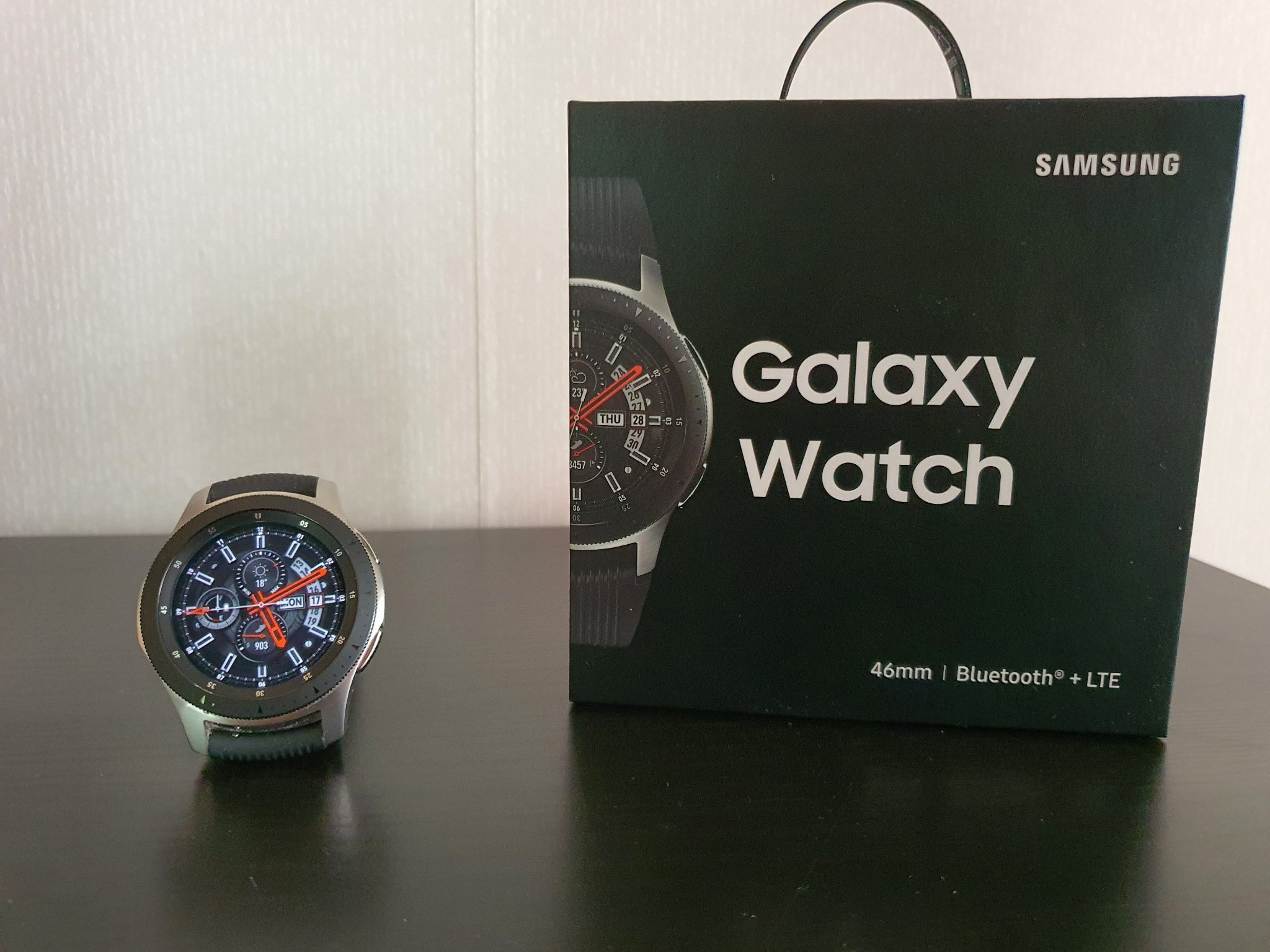 Samsung Galaxy Watch 46mm Bluetooth + LTE (417891246) á Köp pÃ¥ Tradera