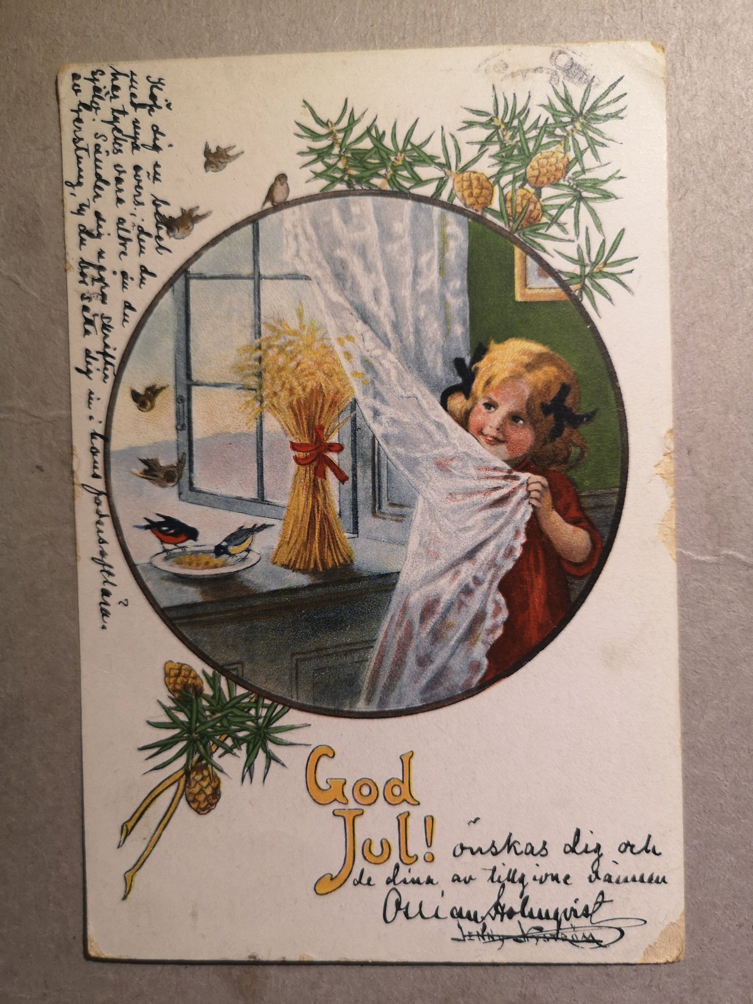 Julkort, Jenny Nyström (418894320) ᐈ Köp på Tradera