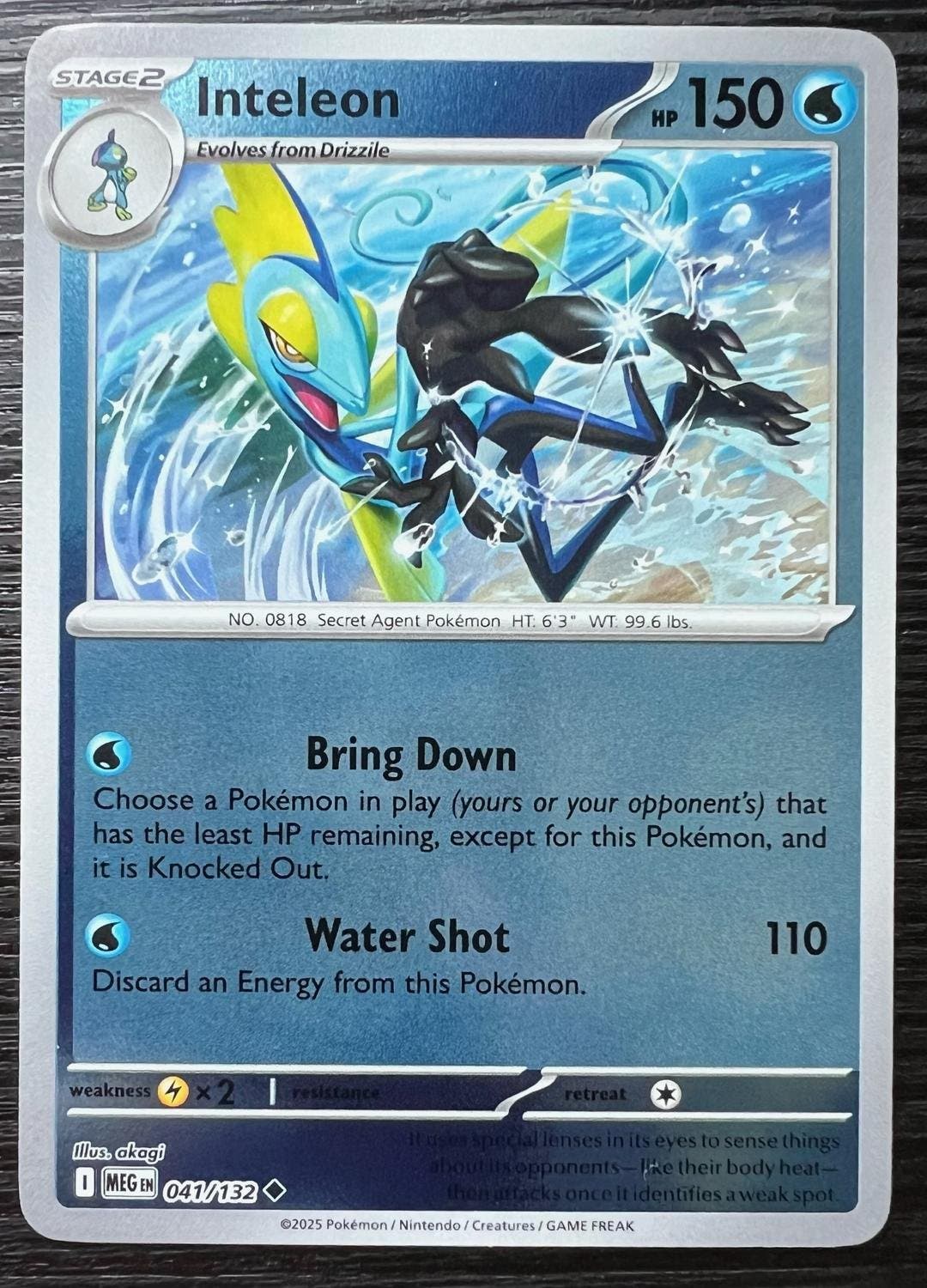 Inteleon 041/132 Pokémonkort - Mega Evolution | Köp på Tradera (696379836)