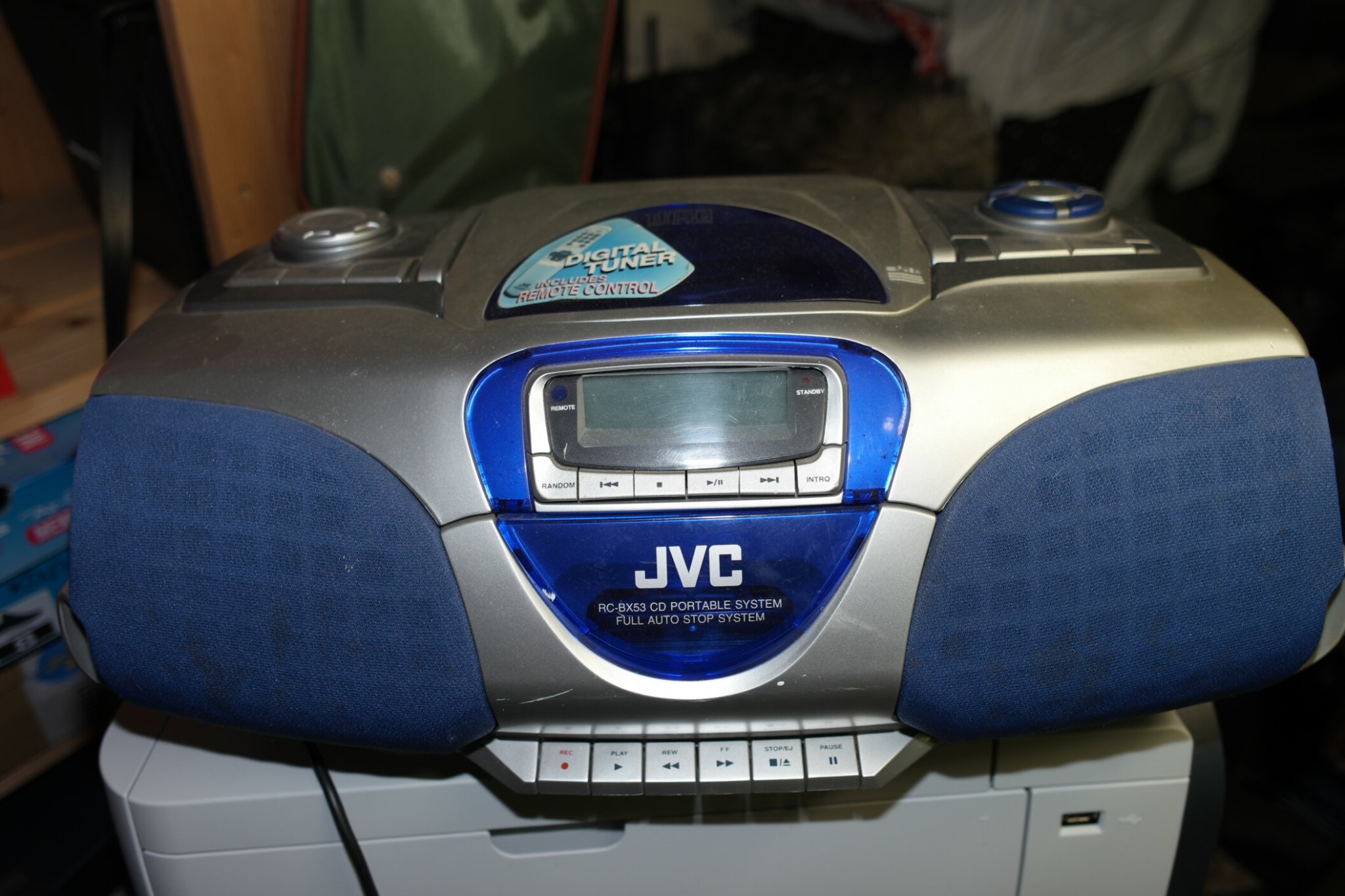JVC, Stereo, Vintage JVC RCBX53 CD / cassette .. (360346246) ᐈ Köp på