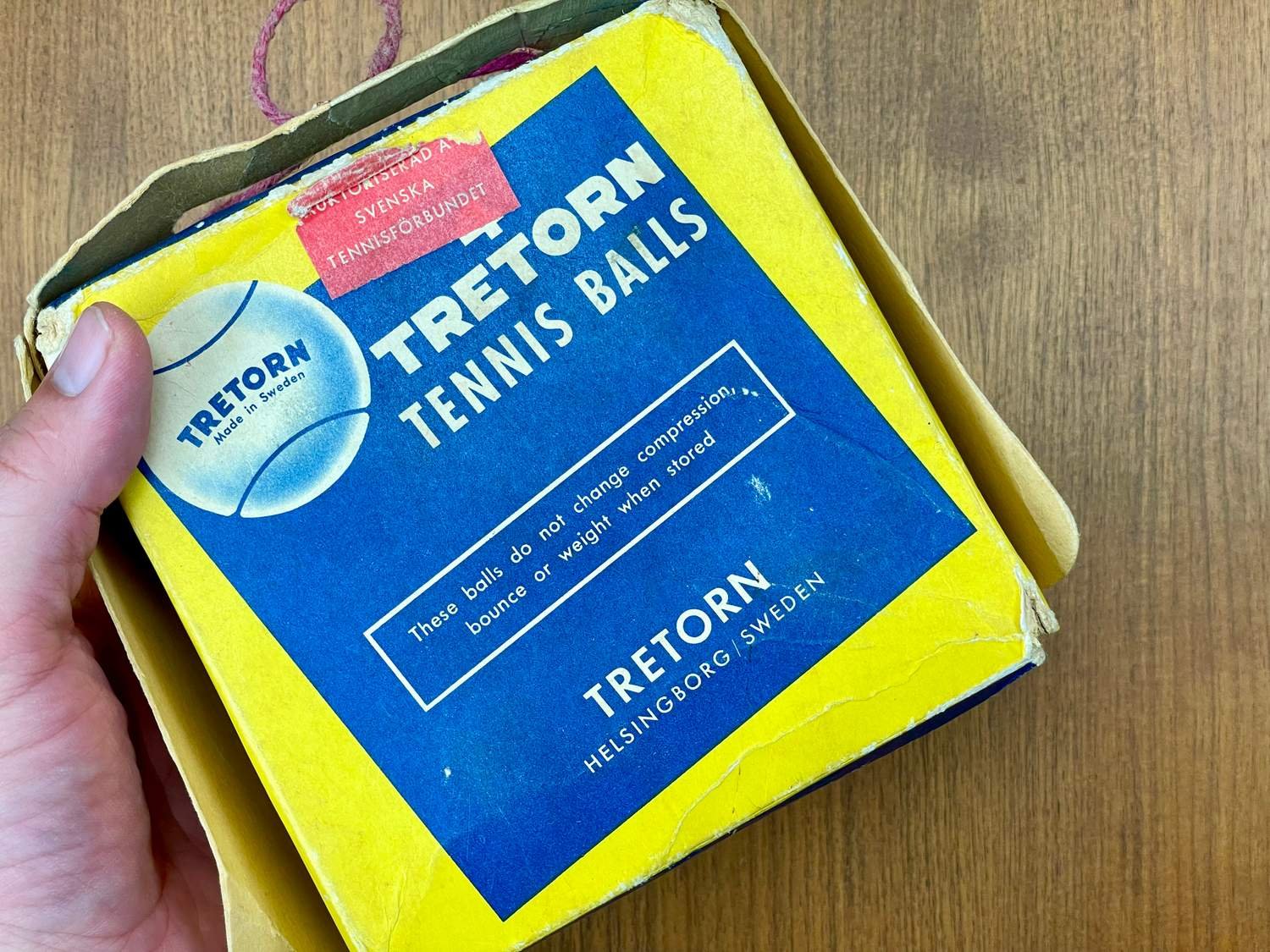 Vintage Tretorn tennisbollar, 3 stycken i origi.. Köp på Tradera