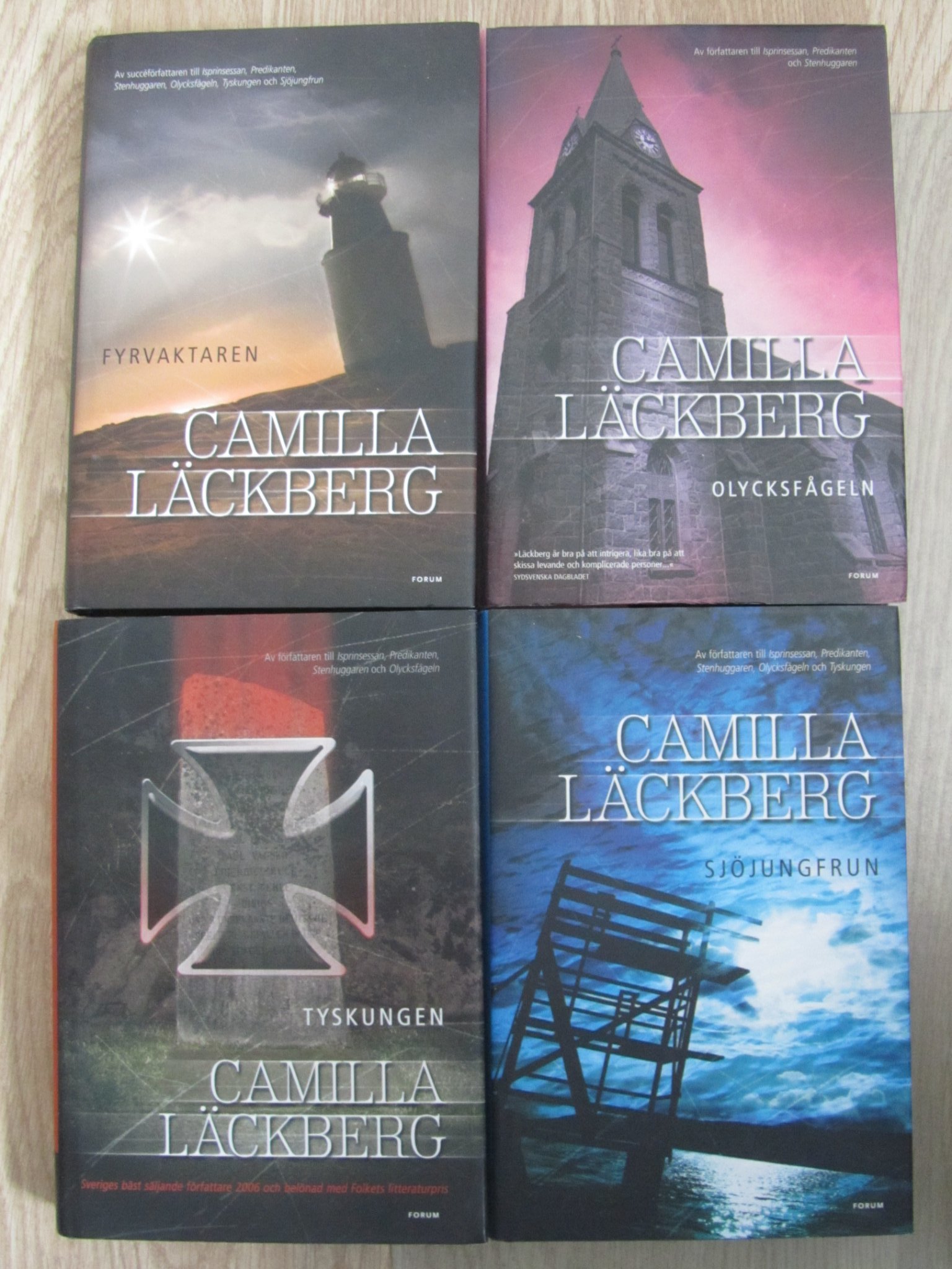 Camilla Läckberg - 4 böcker . (407365869) ᐈ Köp på Tradera