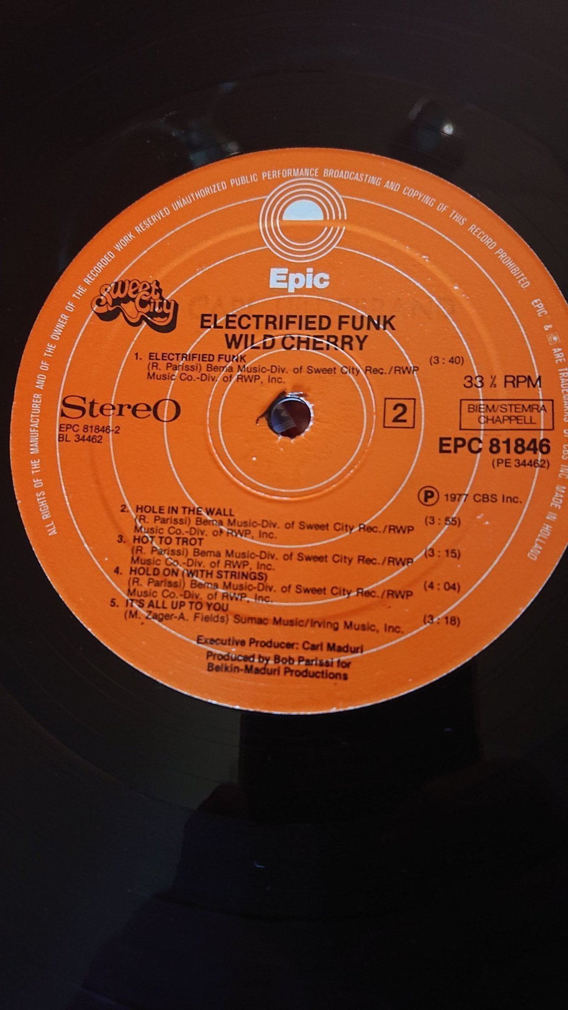 WILD CHERRY ELECTRIFIED FUNK 1977 Köp på Tradera (570612625)