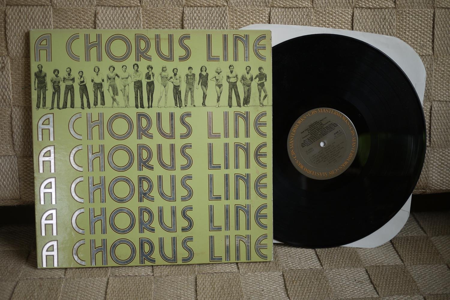 A CHORUS LINE Original Cast Musical LP 1975 Köp på Tradera (396373482)