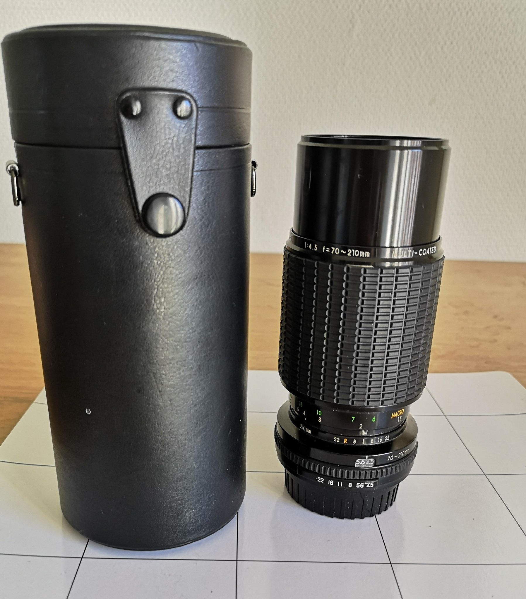 Sigma ZoomK II 70210 mm f,4.5 TeleskopZoom Köp på Tradera (593228159)