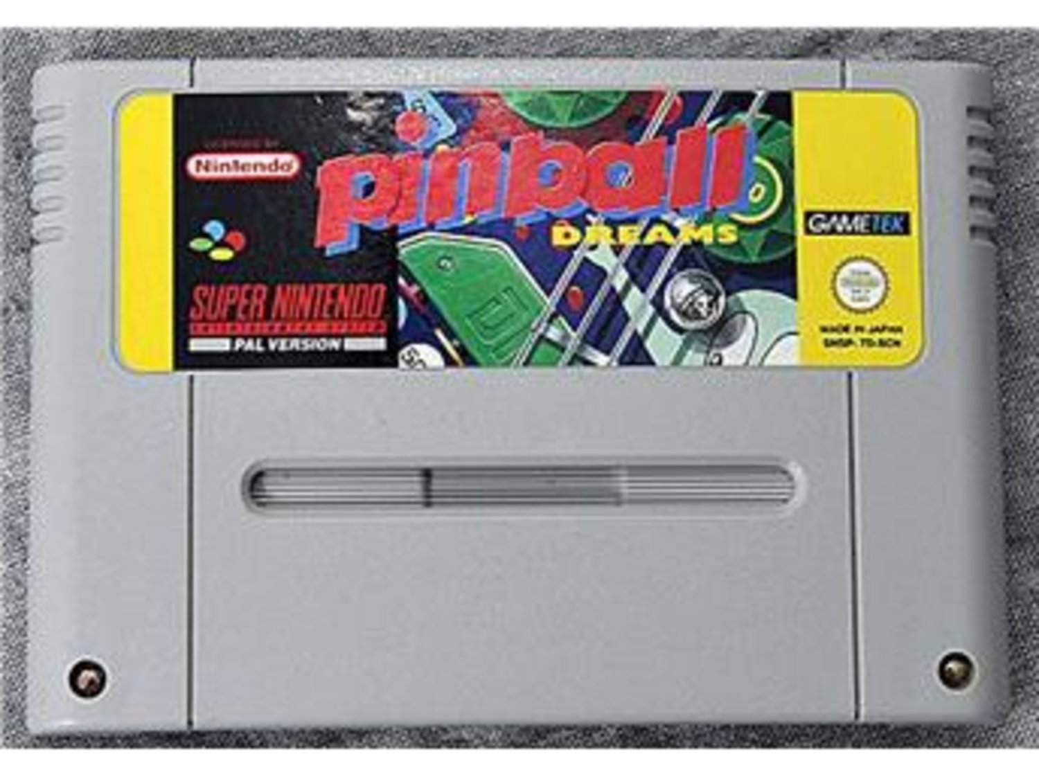 Pinball Dreams Super Nintendo (355808597) ᐈ Retrospelbutiken på Tradera