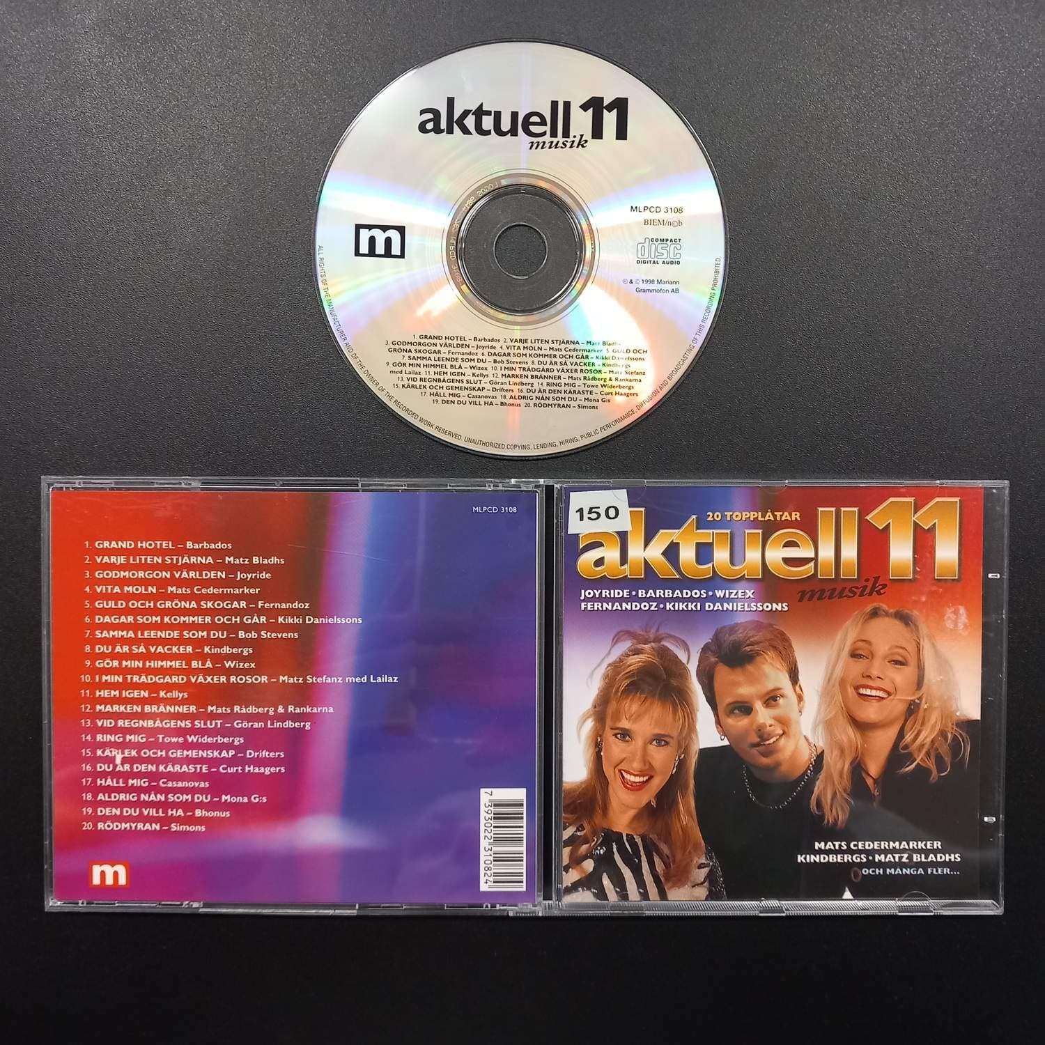 Current Music 11 CD in Schweden erhältlich
