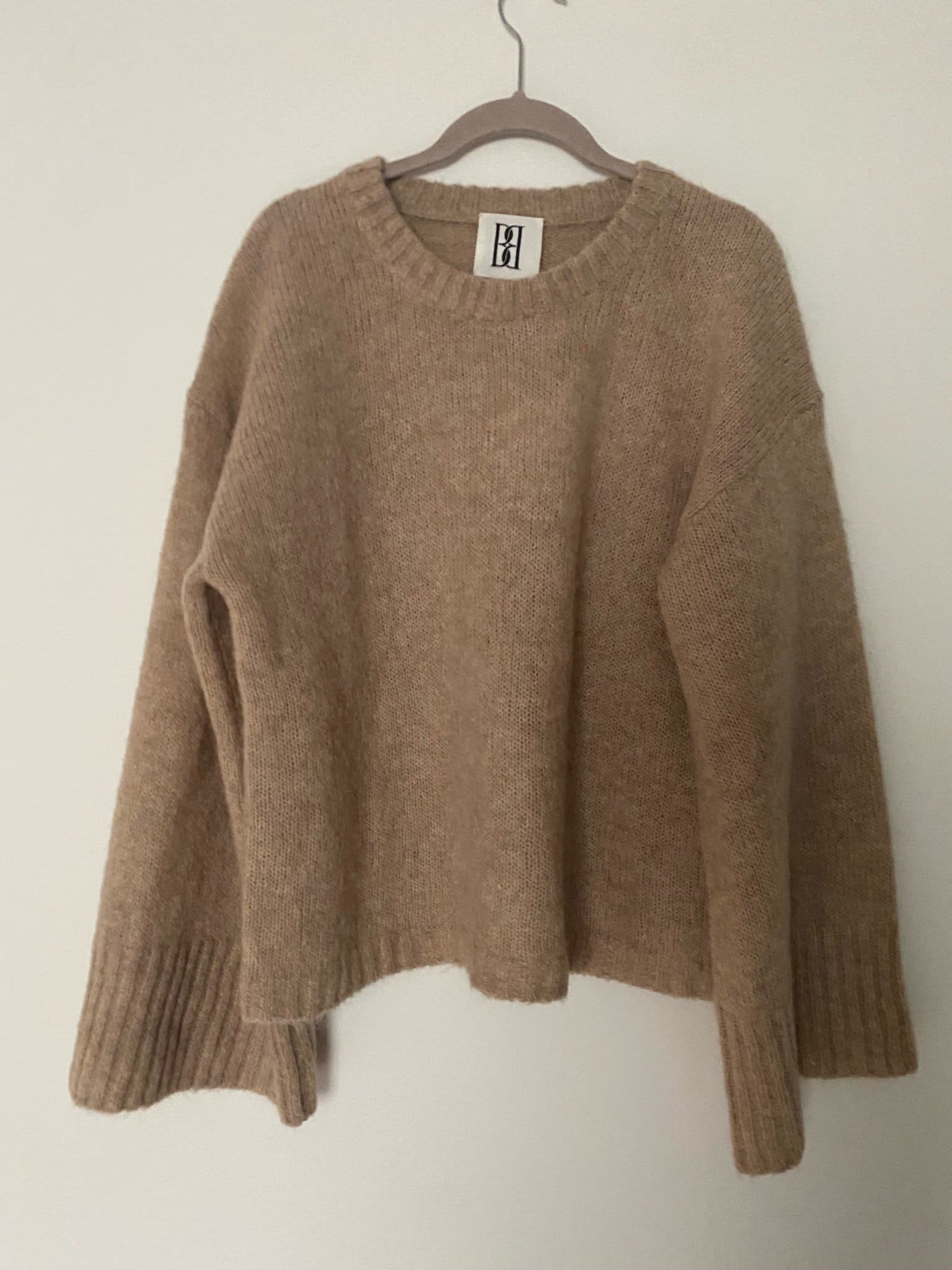 Beiger Pullover von By Malene Birger in Größe L