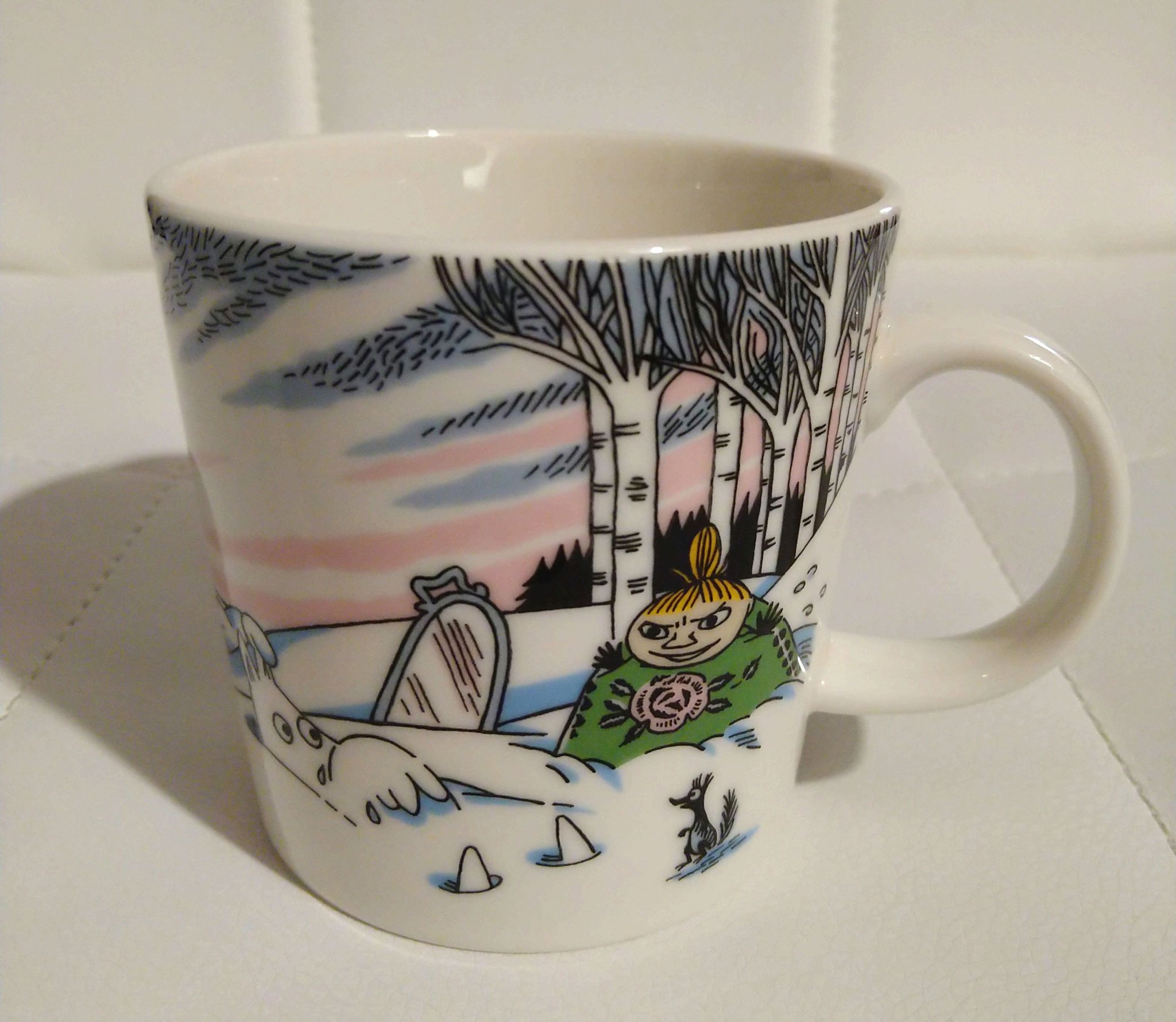 Vårvinter,mumin,muminmugg,arabia,moomin,kopp,vi.. Köp på Tradera