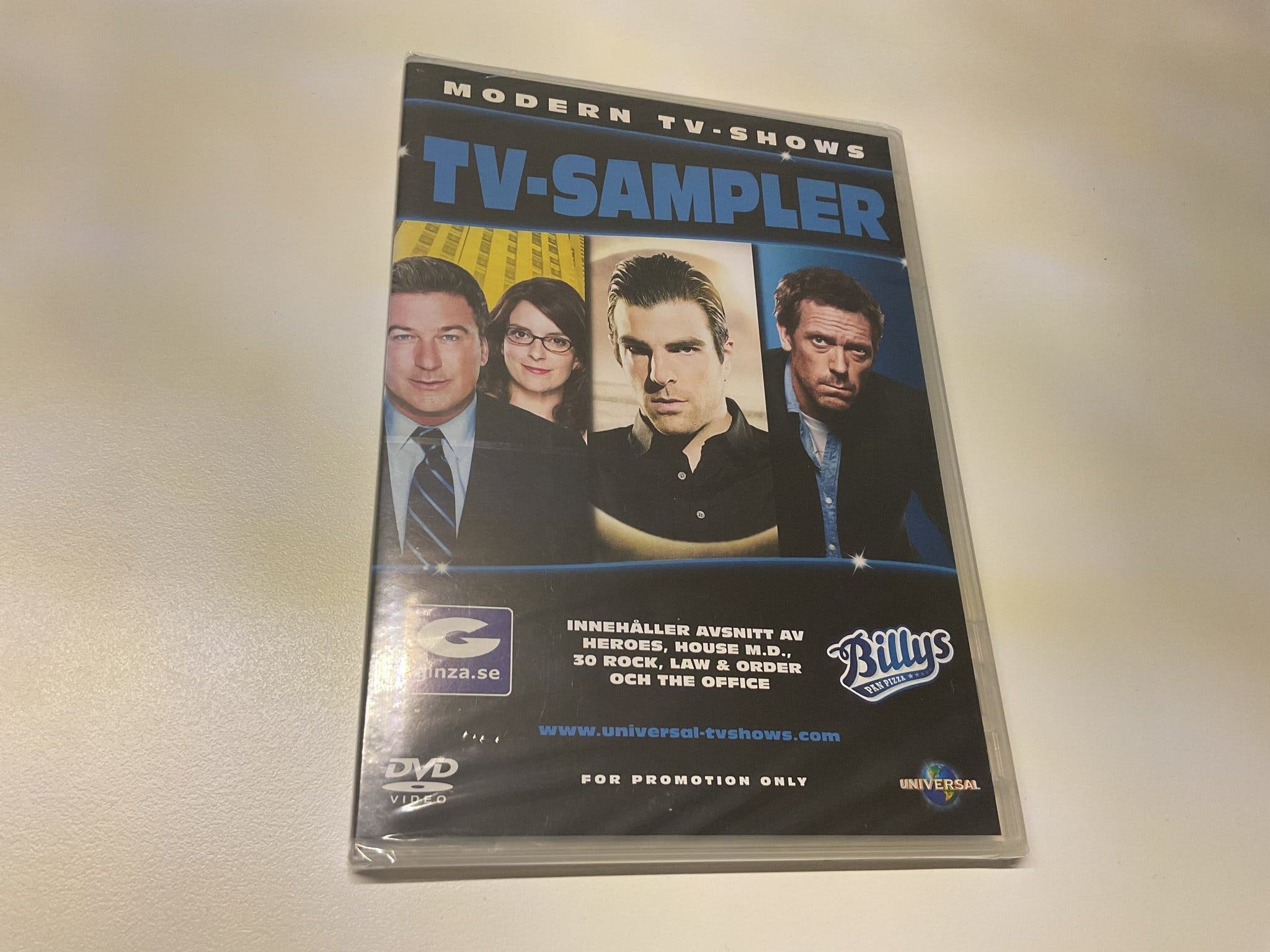 Se produkter som liknar Inplastad DVD med TV-Sampler .. på Tradera ...